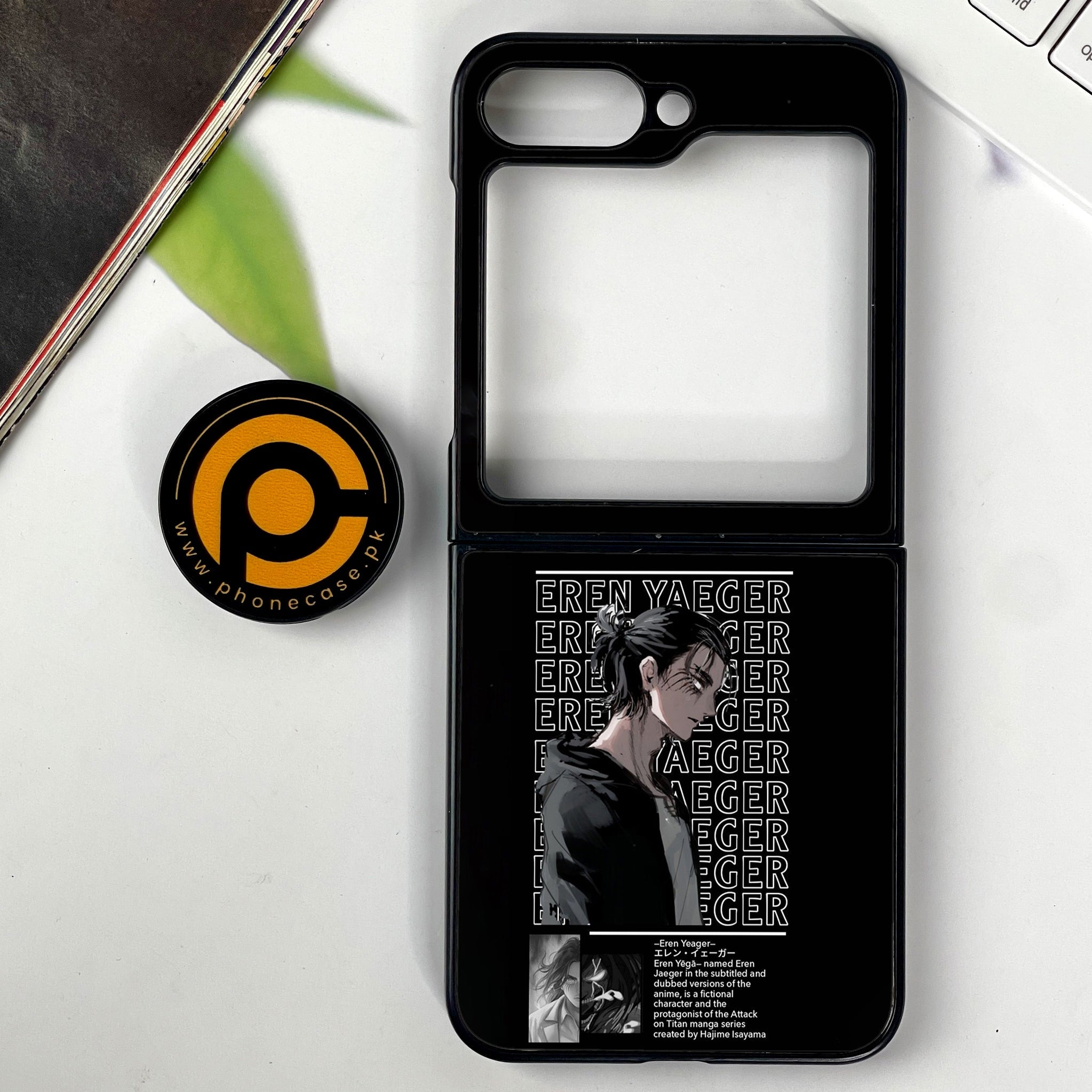 Galaxy Z Flip 7 - Battlefront Legends Series - Premium Metal Printed soft Bumper shock Proof Case