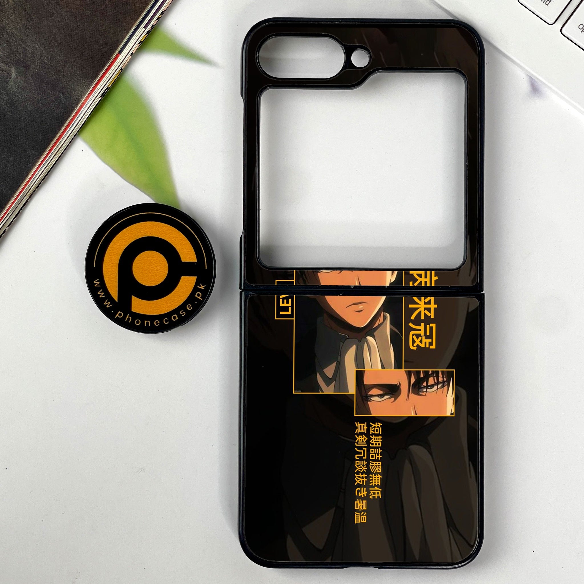 Galaxy Z Flip 7 - Battlefront Legends Series - Premium Metal Printed soft Bumper shock Proof Case