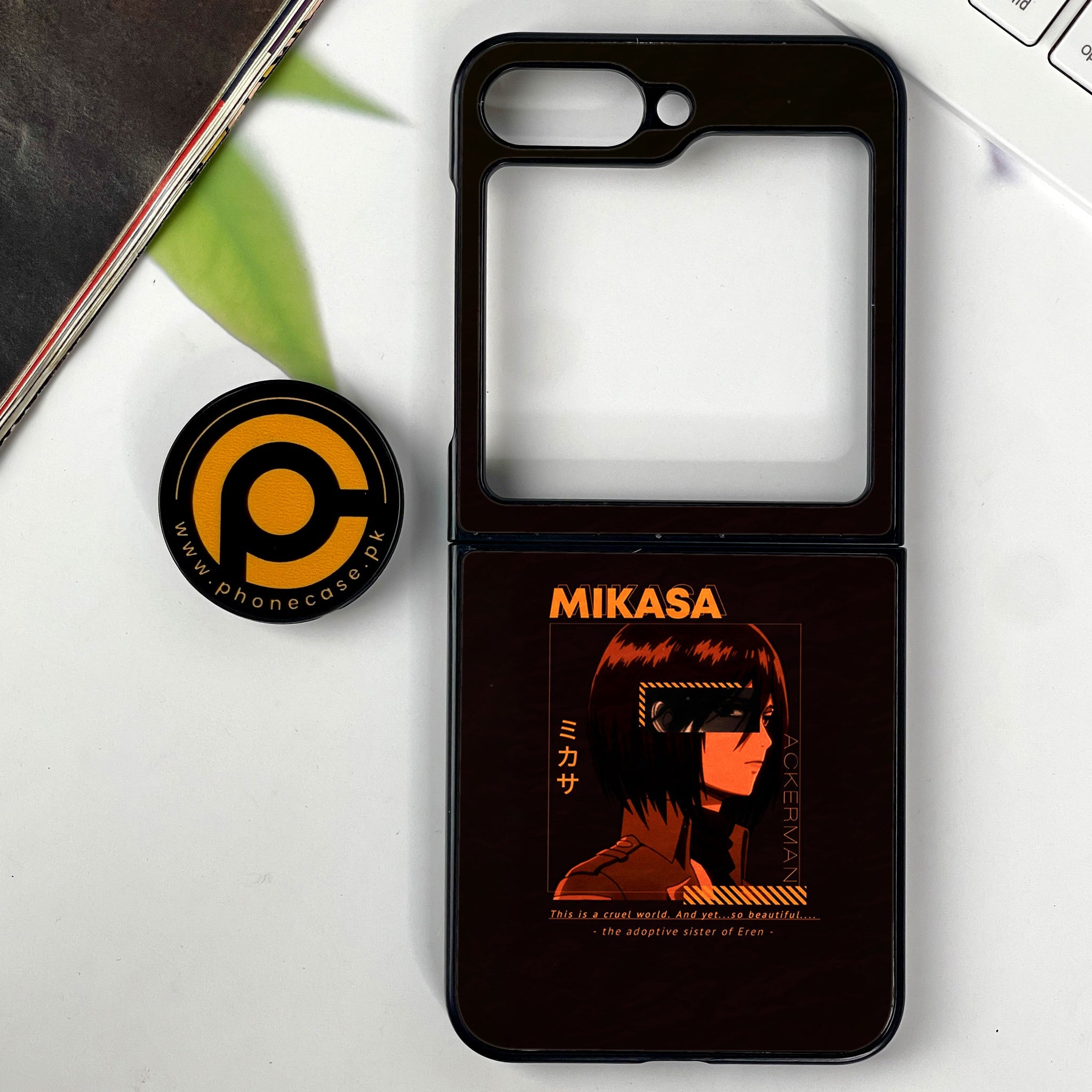 Galaxy Z Flip 7 - Battlefront Legends Series - Premium Metal Printed soft Bumper shock Proof Case