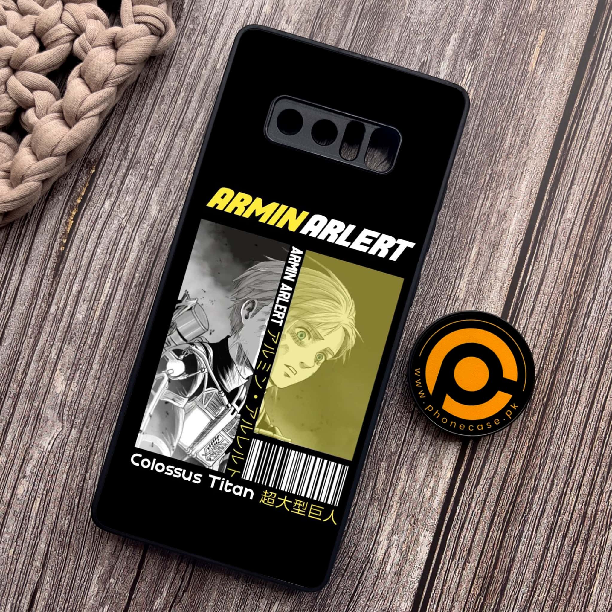 Samsung Galaxy Note 8 - Battlefront Legends Series - Premium Metal Printed soft Bumper shock Proof Case