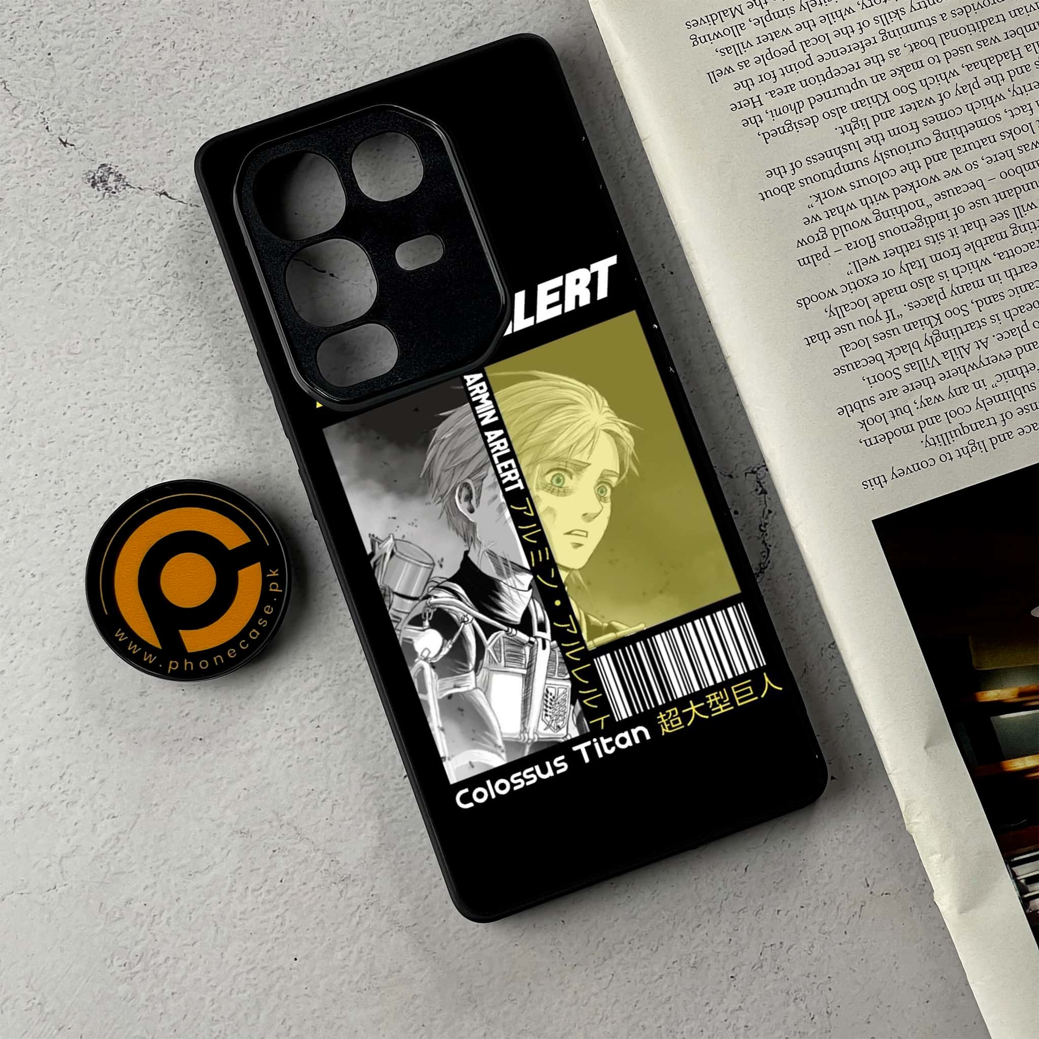 Infinix Note 50 - Battlefront Legends Series - Premium Metal Printed Soft Bumper Shockproof Case