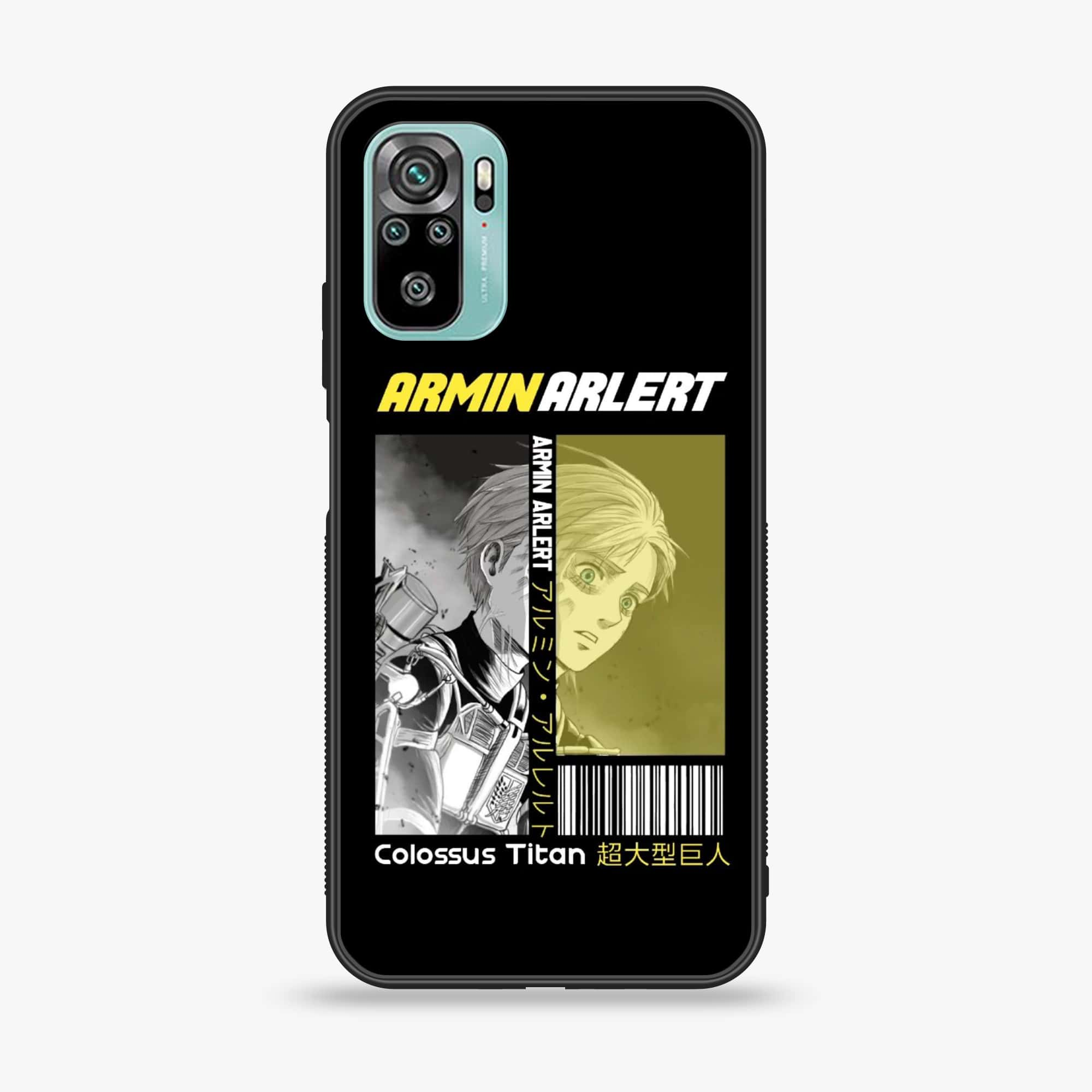 Xiaomi Redmi Note 10 - Battlefront Legends Series - Premium Printed Glass soft Bumper shock Proof Case