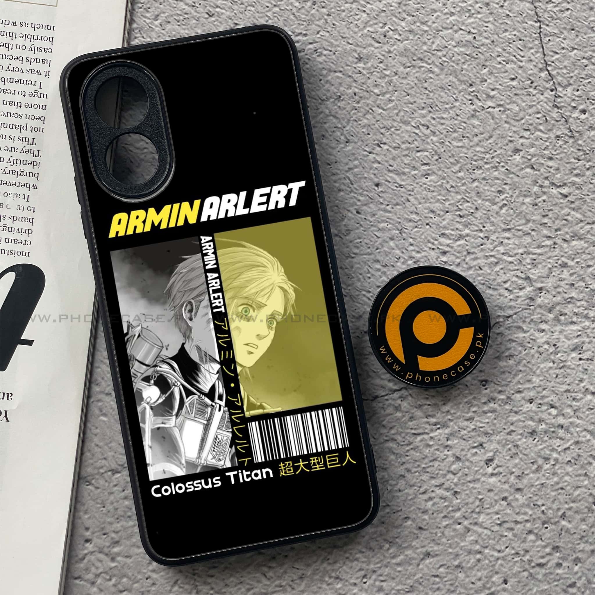 Oppo A18 4G - Battlefront Legends Series - Premium Metal  Printed soft Bumper shock Proof Case
