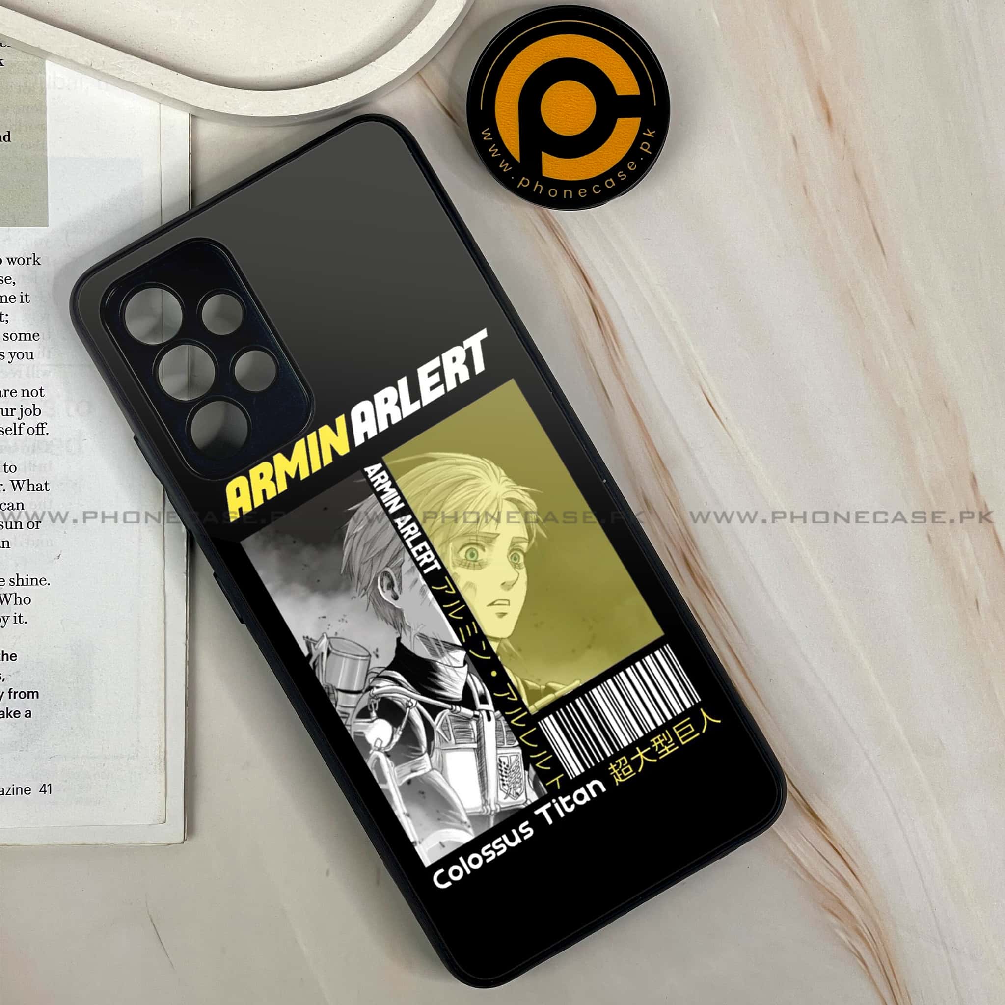 Galaxy A32 - Battlefront Legends Series - Premium Printed Glass soft Bumper shock Proof Case