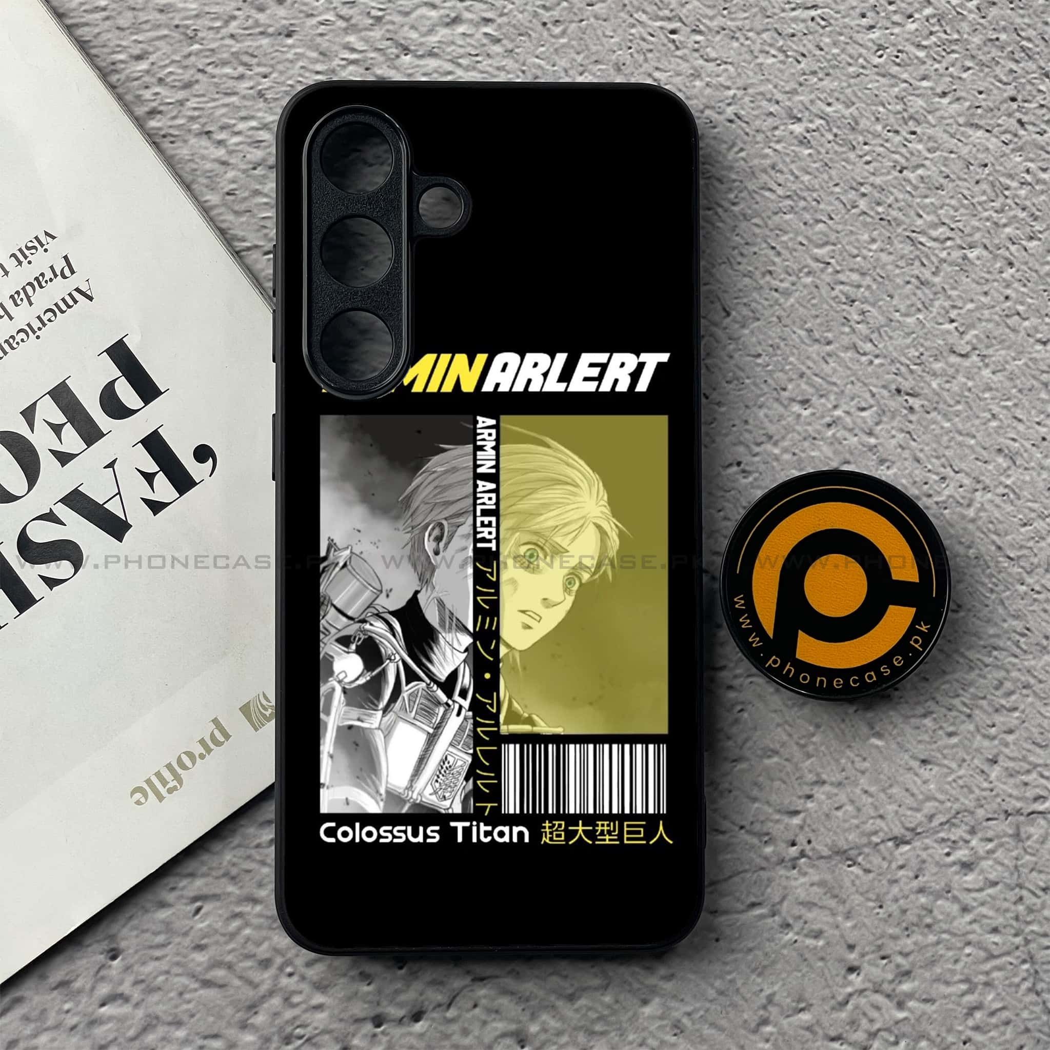 Samsung Galaxy S25 FE - Battlefront Legends Series - Premium Metal Printed soft Bumper shock Proof Case