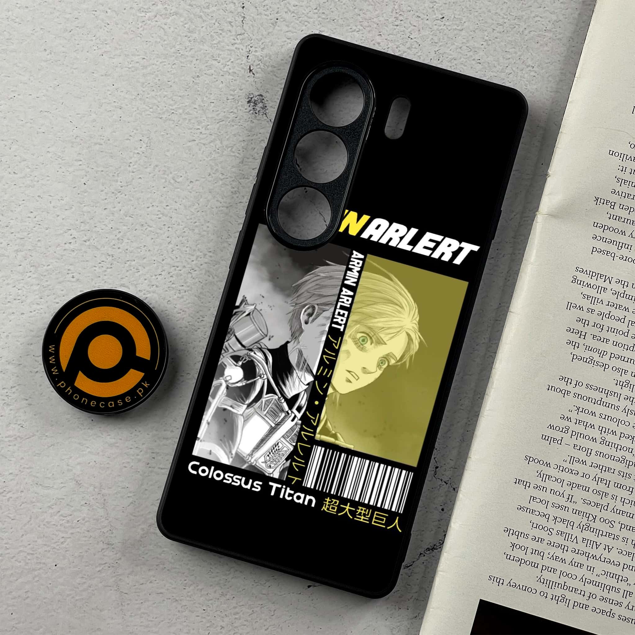 Tecno Camon 40 - Battlefront Legends Series  - Premium Metal Printed Soft Bumper Shockproof Case