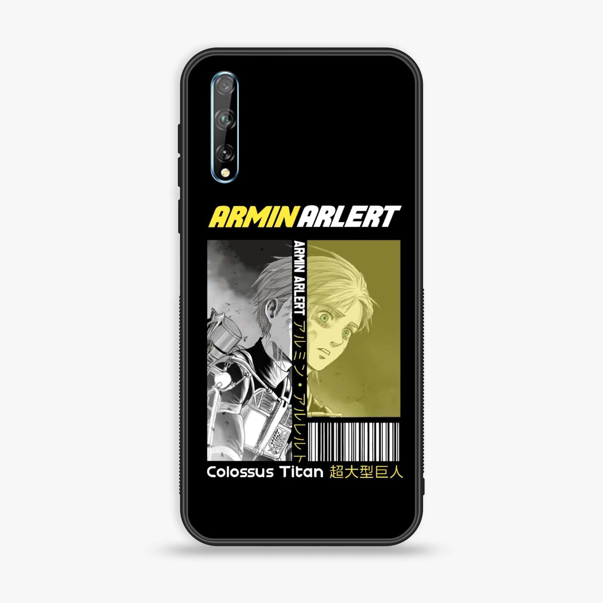 Huawei Y8p - Battlefront Legends Series - Premium Printed Glass soft Bumper shock Proof Case