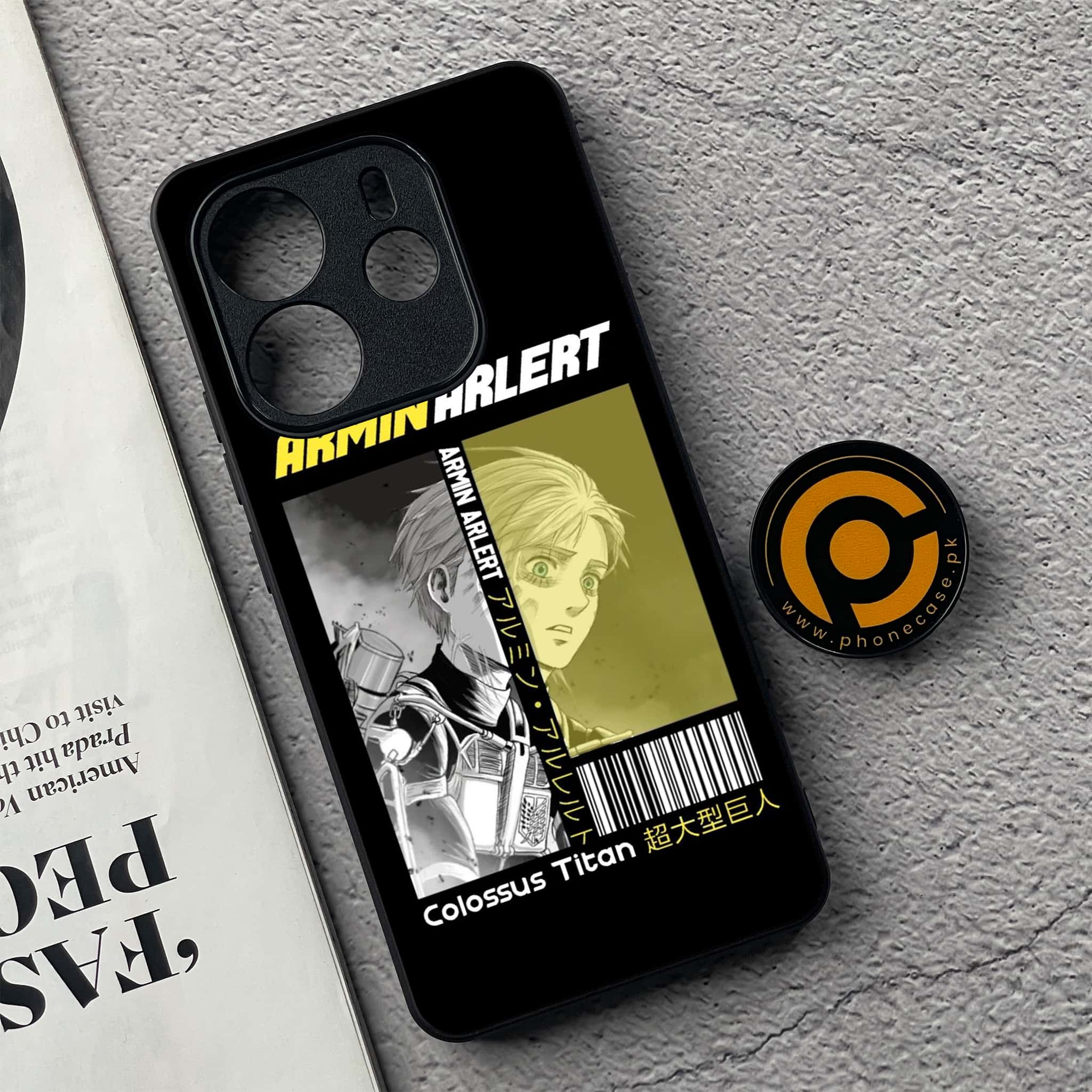 Xiaomi Redmi Note 14 - Battlefront Legends Series - Premium Printed Glass soft Bumper shock Proof Case
