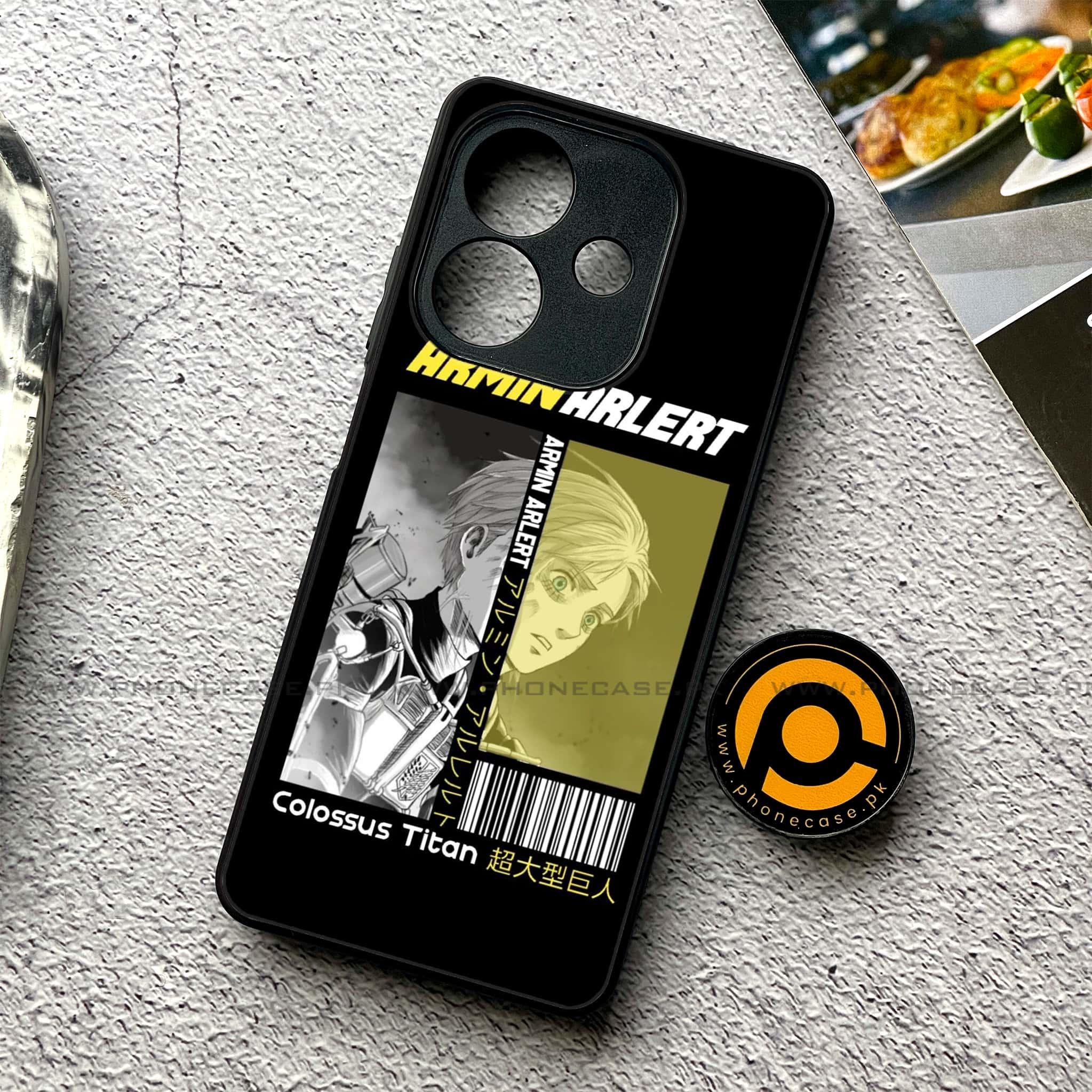 Oppo A5i - Battlefront Legends Series - Premium Metal Printed soft Bumper shock Proof Case