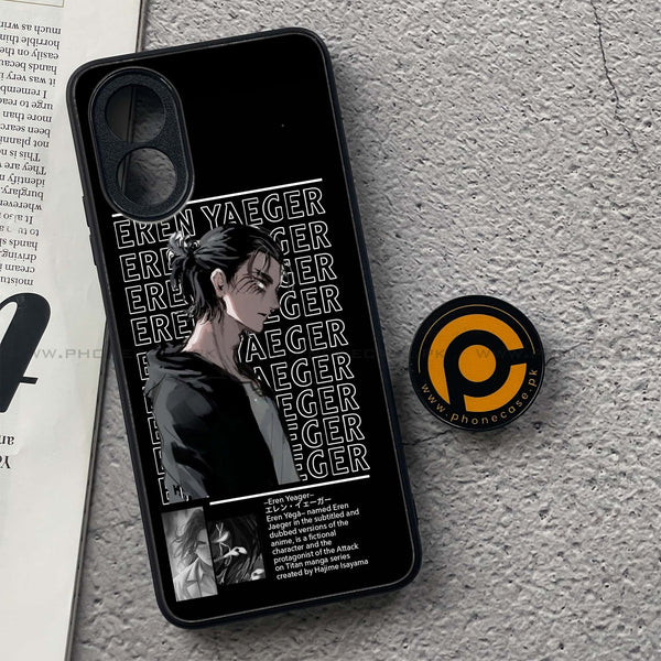 Oppo A18 4G - Battlefront Legends Series - Premium Metal  Printed soft Bumper shock Proof Case