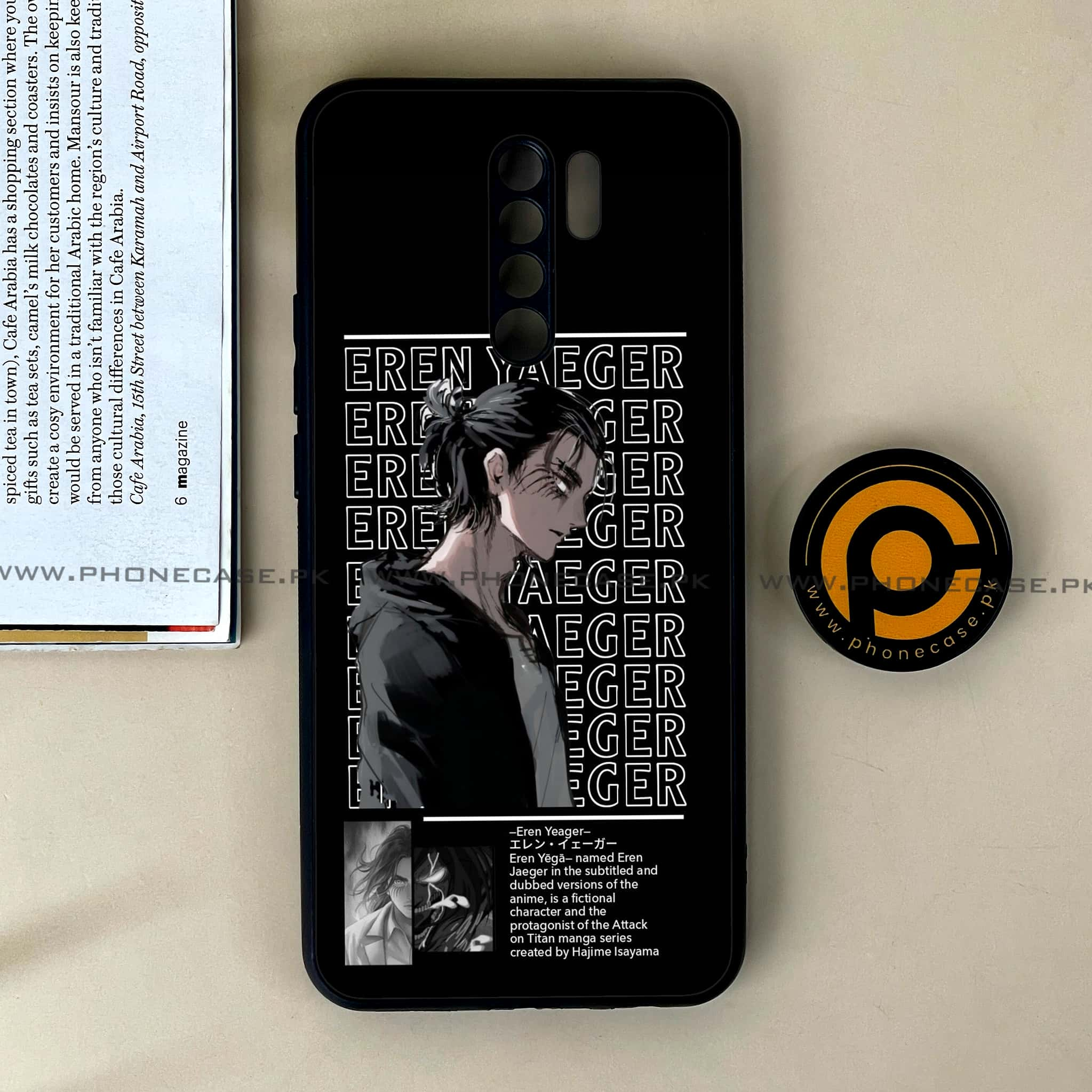 Xiaomi Redmi 9 - Battlefront Legends Series - Premium Printed Glass soft Bumper shock Proof Case