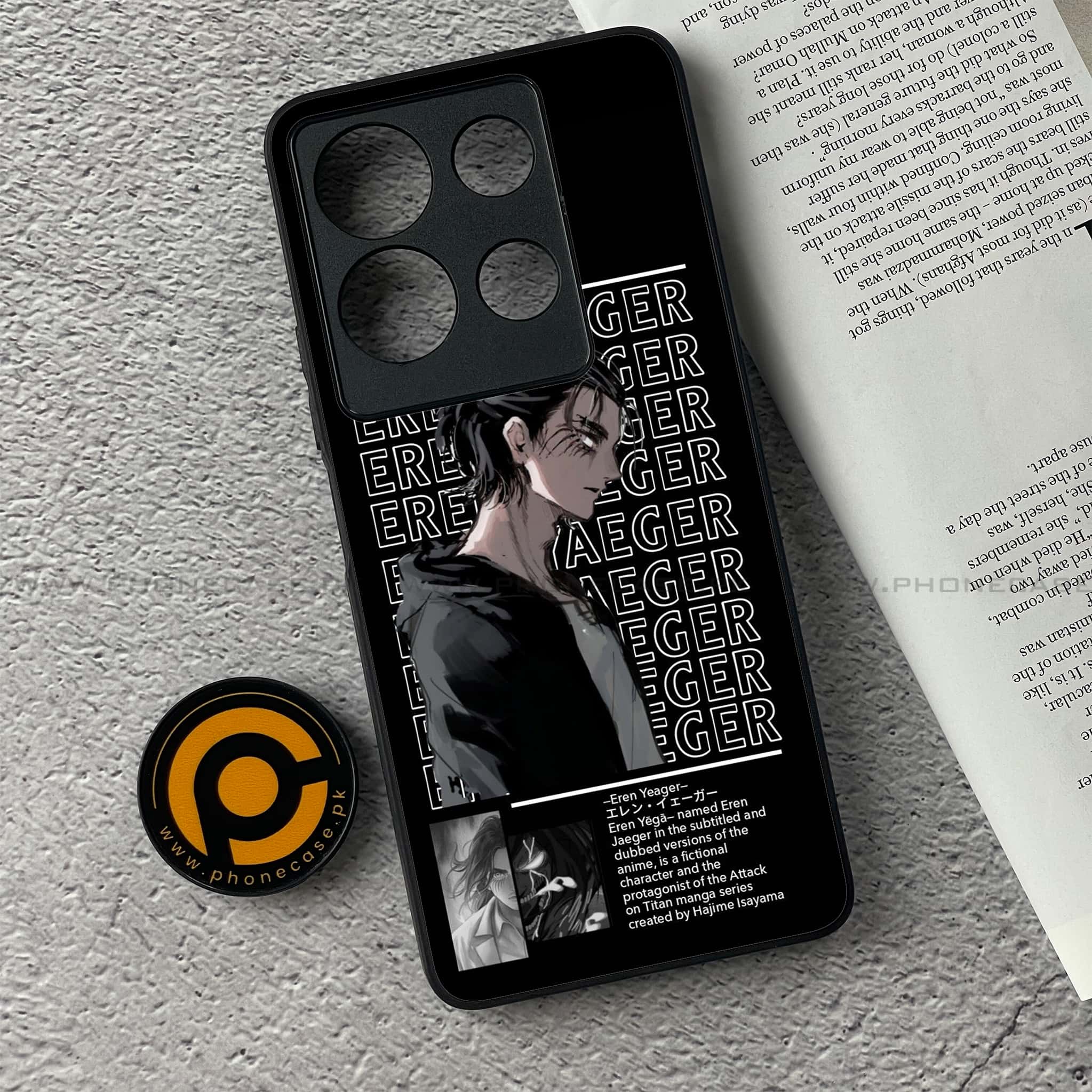 Infinix Note 30 - Battlefront Legends Series - Premium Printed Glass soft Bumper shock Proof Case