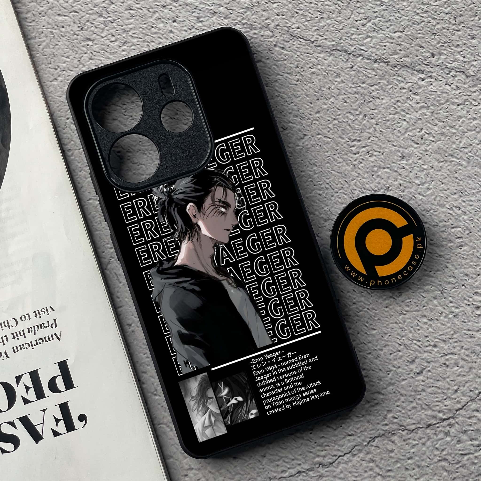 Xiaomi Redmi Note 14 - Battlefront Legends Series - Premium Printed Glass soft Bumper shock Proof Case