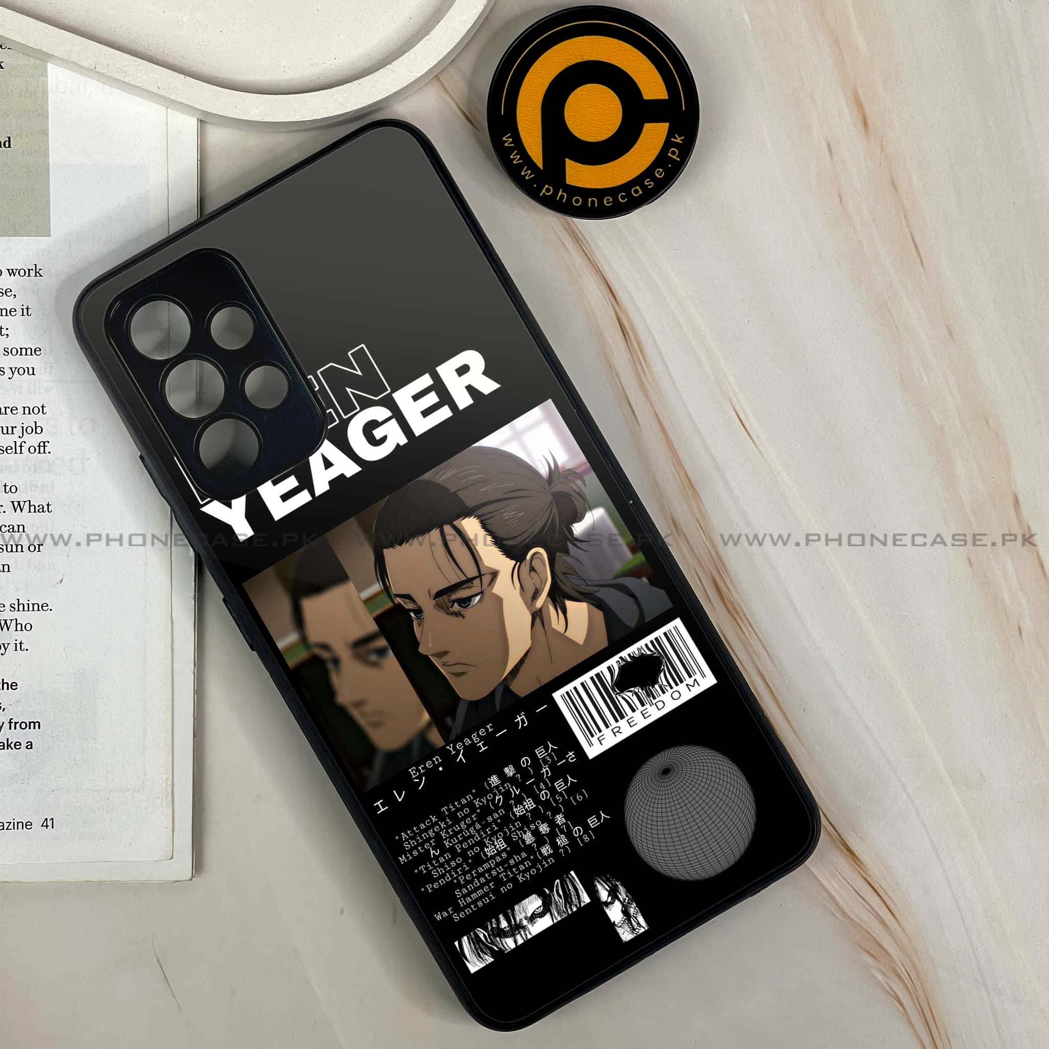 Galaxy A32 - Battlefront Legends Series - Premium Printed Glass soft Bumper shock Proof Case