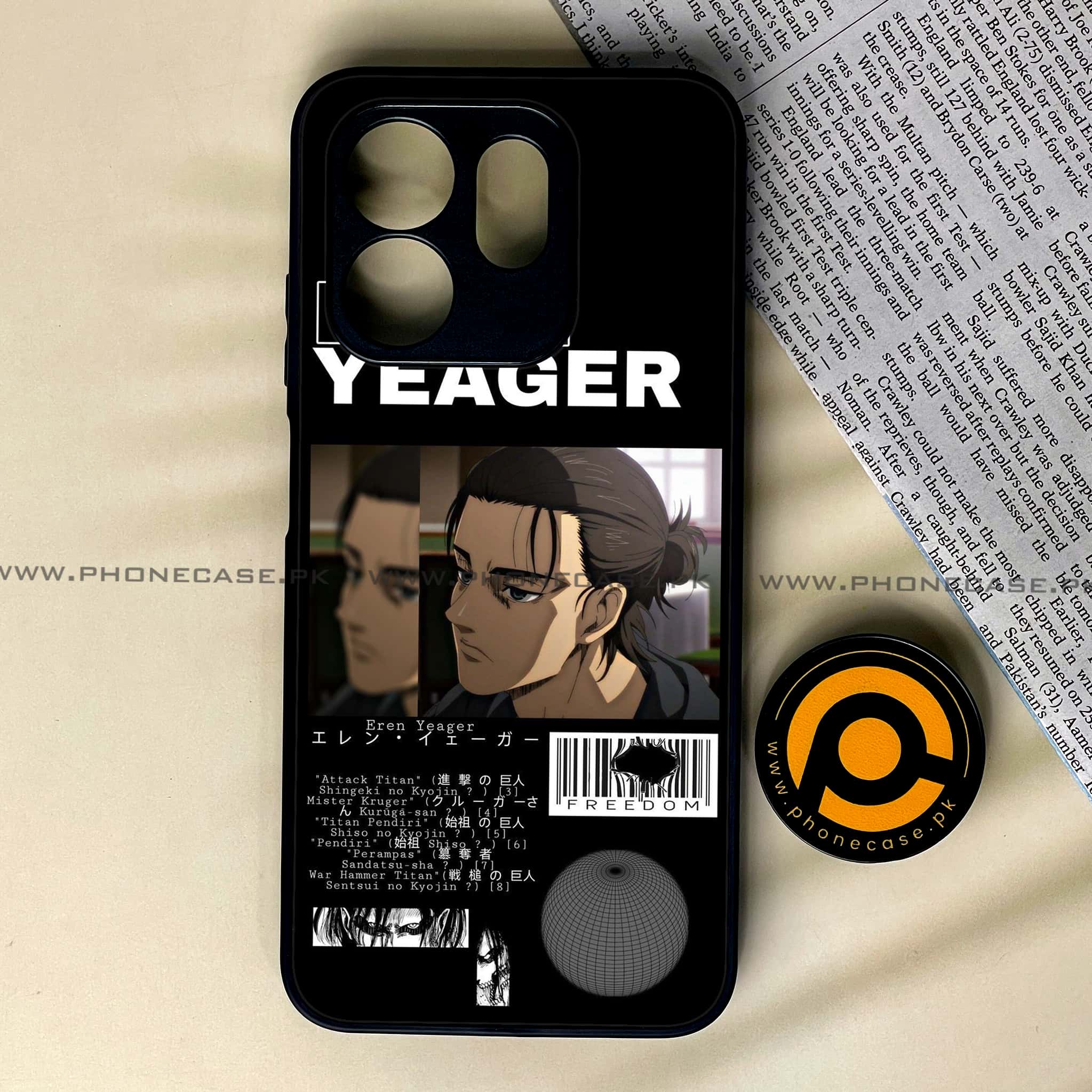 Infinix Smart 9 HD - Battlefront Legends Series - Premium Metal Printed soft Bumper shock Proof Case