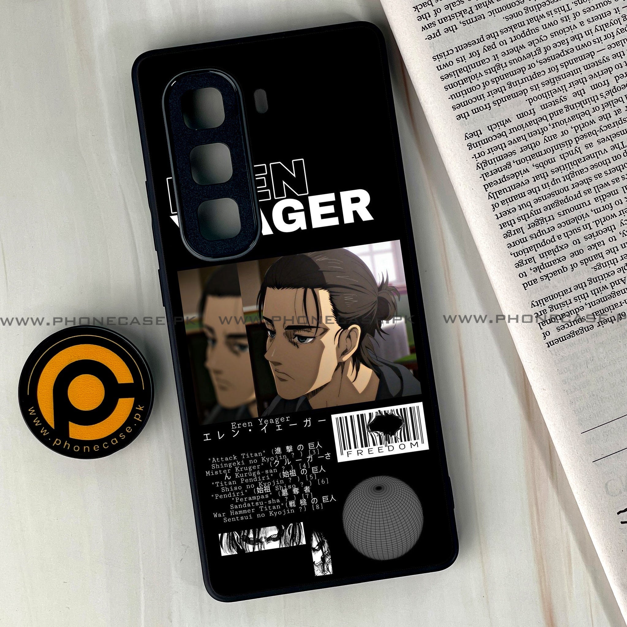 Infinix Hot 60 Pro Plus - Battlefront Legends Series - Premium Metal Printed soft Bumper shock Proof Case