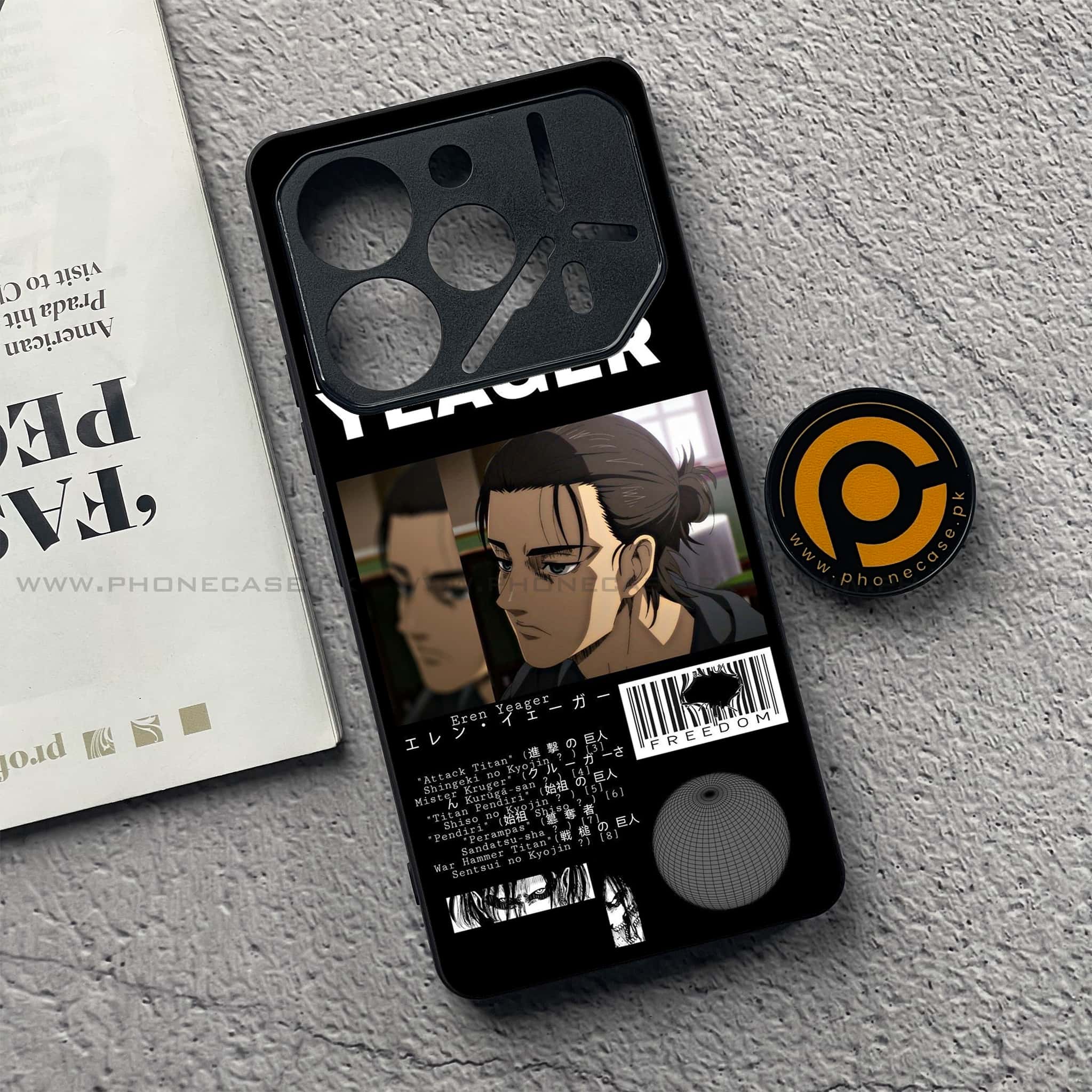 Tecno Pova 6 - Battlefront Legends Series - Premium Printed Glass soft Bumper shock Proof Case