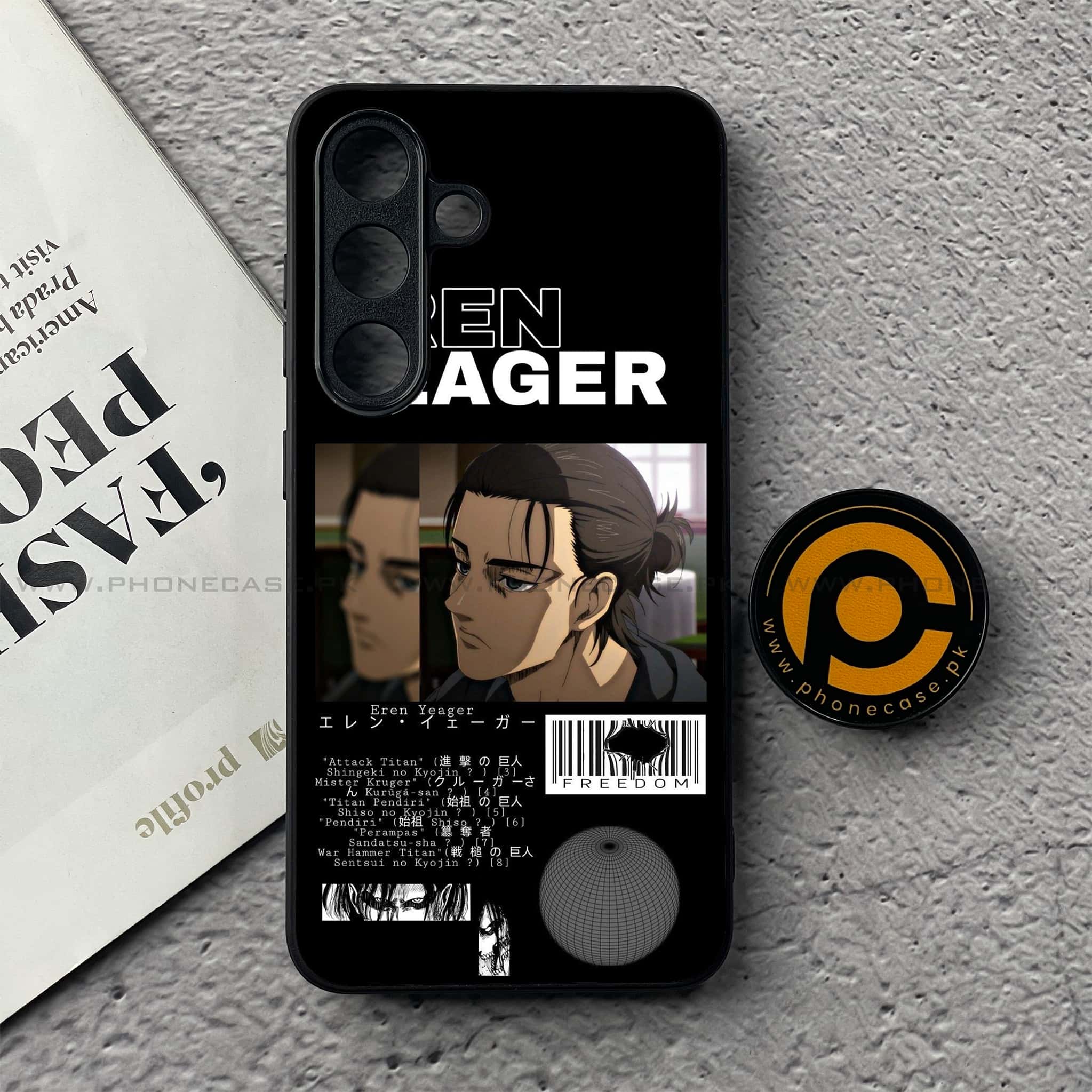 Samsung Galaxy S25 FE - Battlefront Legends Series - Premium Metal Printed soft Bumper shock Proof Case