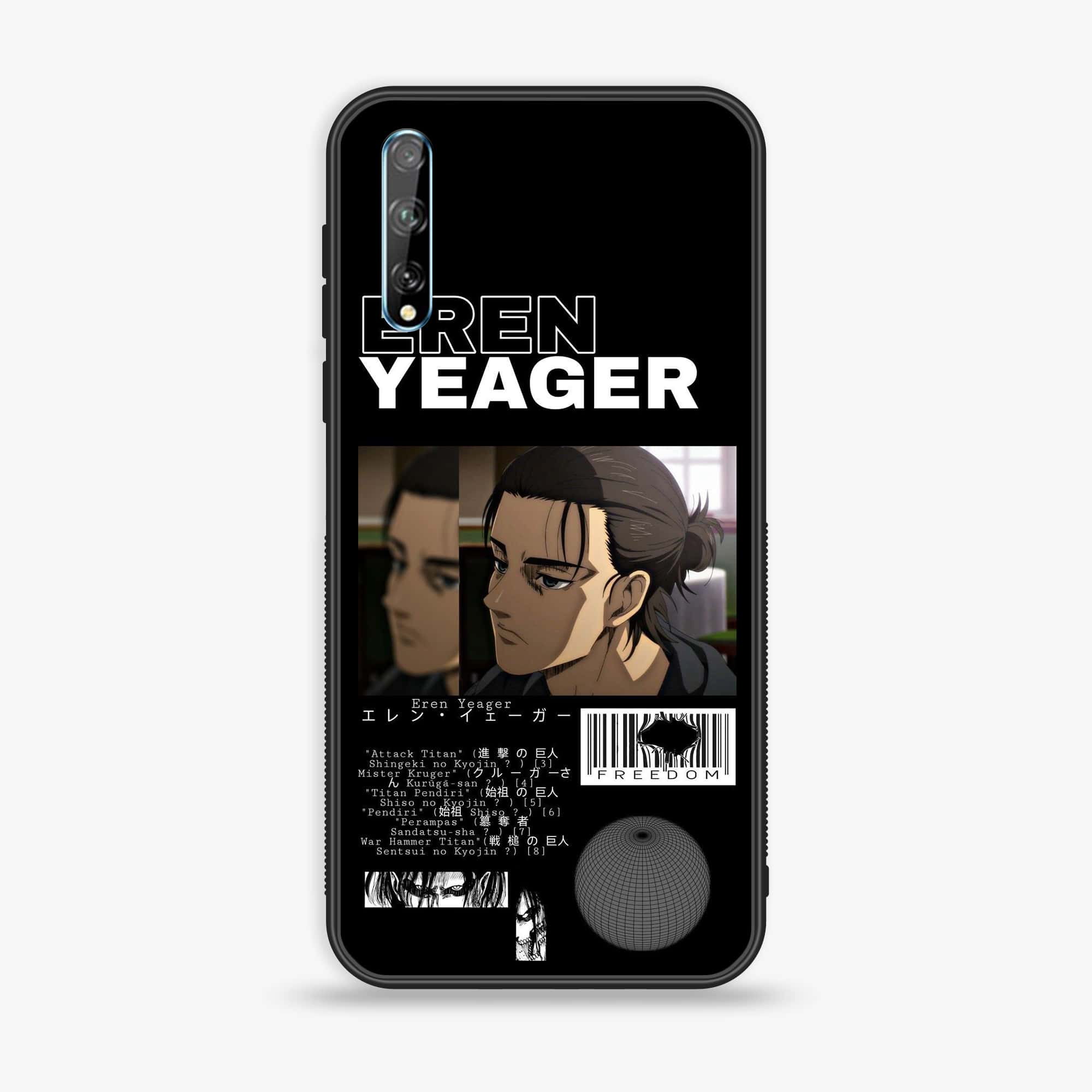 Huawei Y8p - Battlefront Legends Series - Premium Printed Glass soft Bumper shock Proof Case