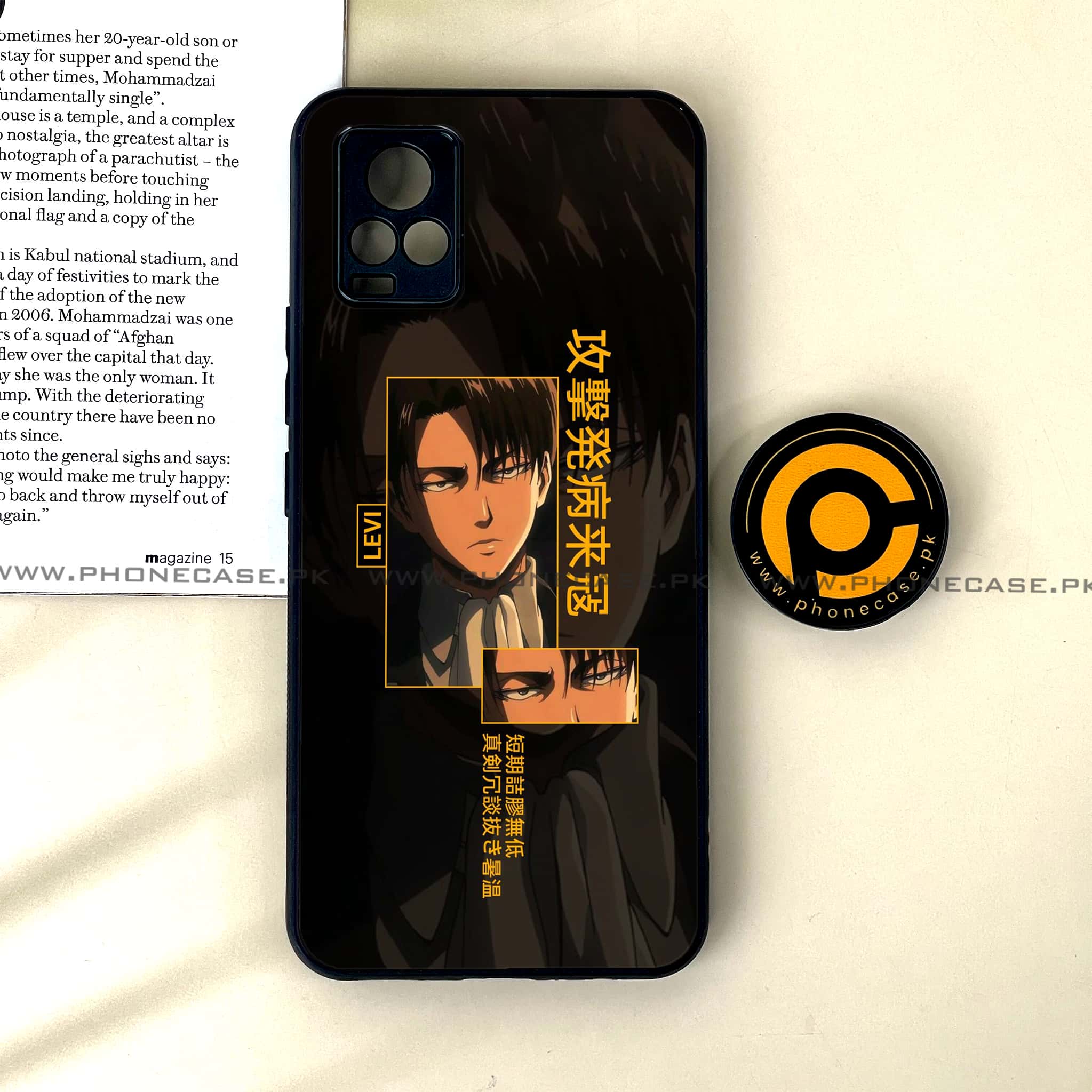 Vivo V20 - Battlefront Legends Series - Premium Printed Glass soft Bumper shock Proof Case