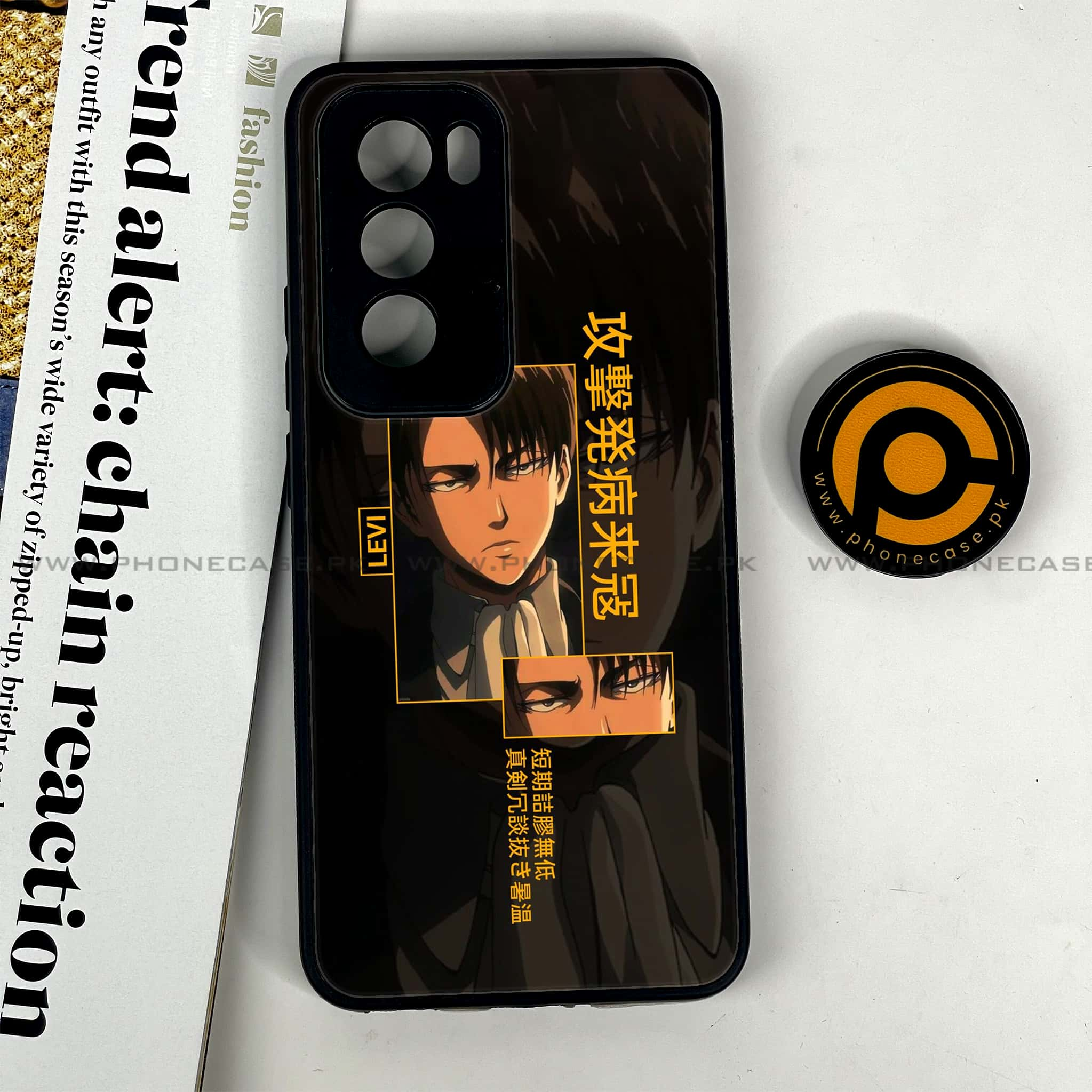 Oppo Reno 12 5G - Battlefront Legends Series - Premium Printed Glass soft Bumper shock Proof Case