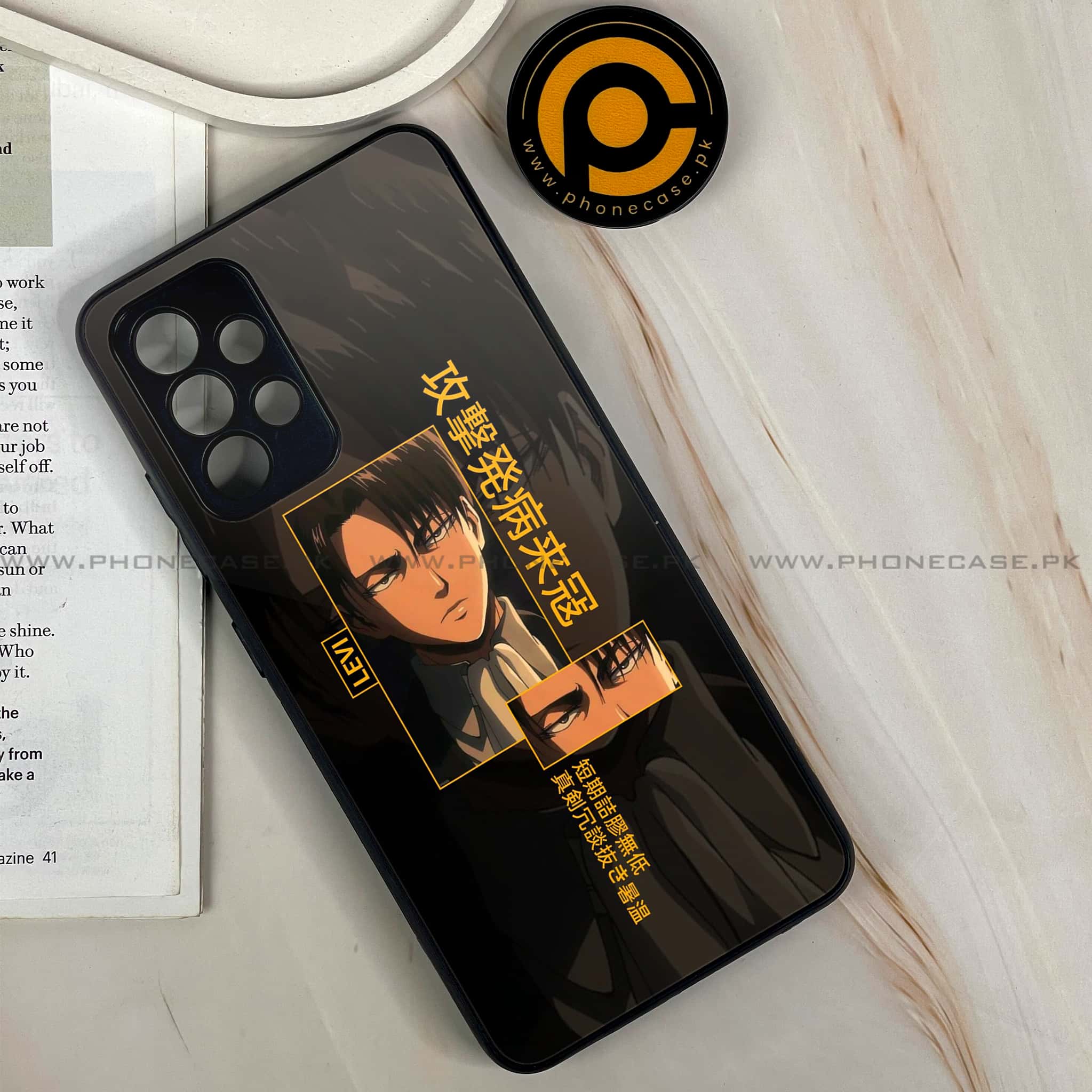 Galaxy A32 - Battlefront Legends Series - Premium Printed Glass soft Bumper shock Proof Case