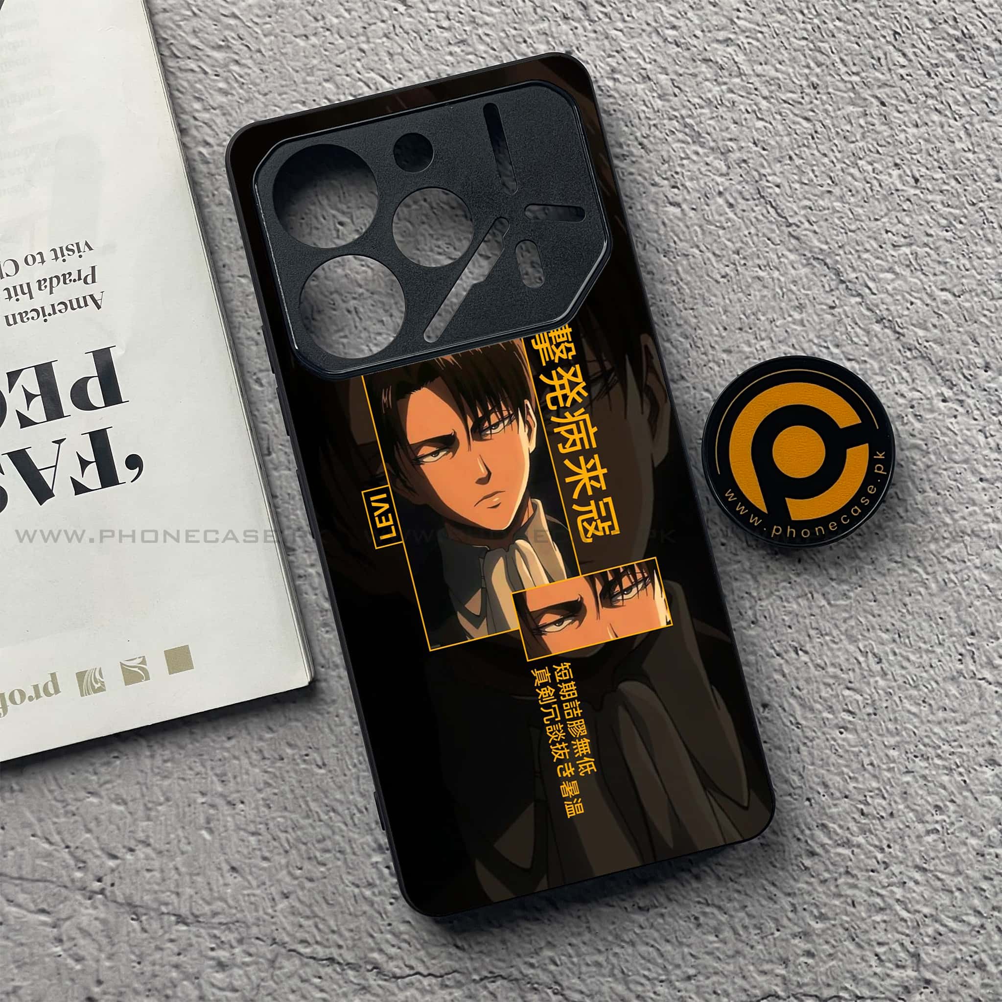 Tecno Pova 6 - Battlefront Legends Series - Premium Printed Glass soft Bumper shock Proof Case