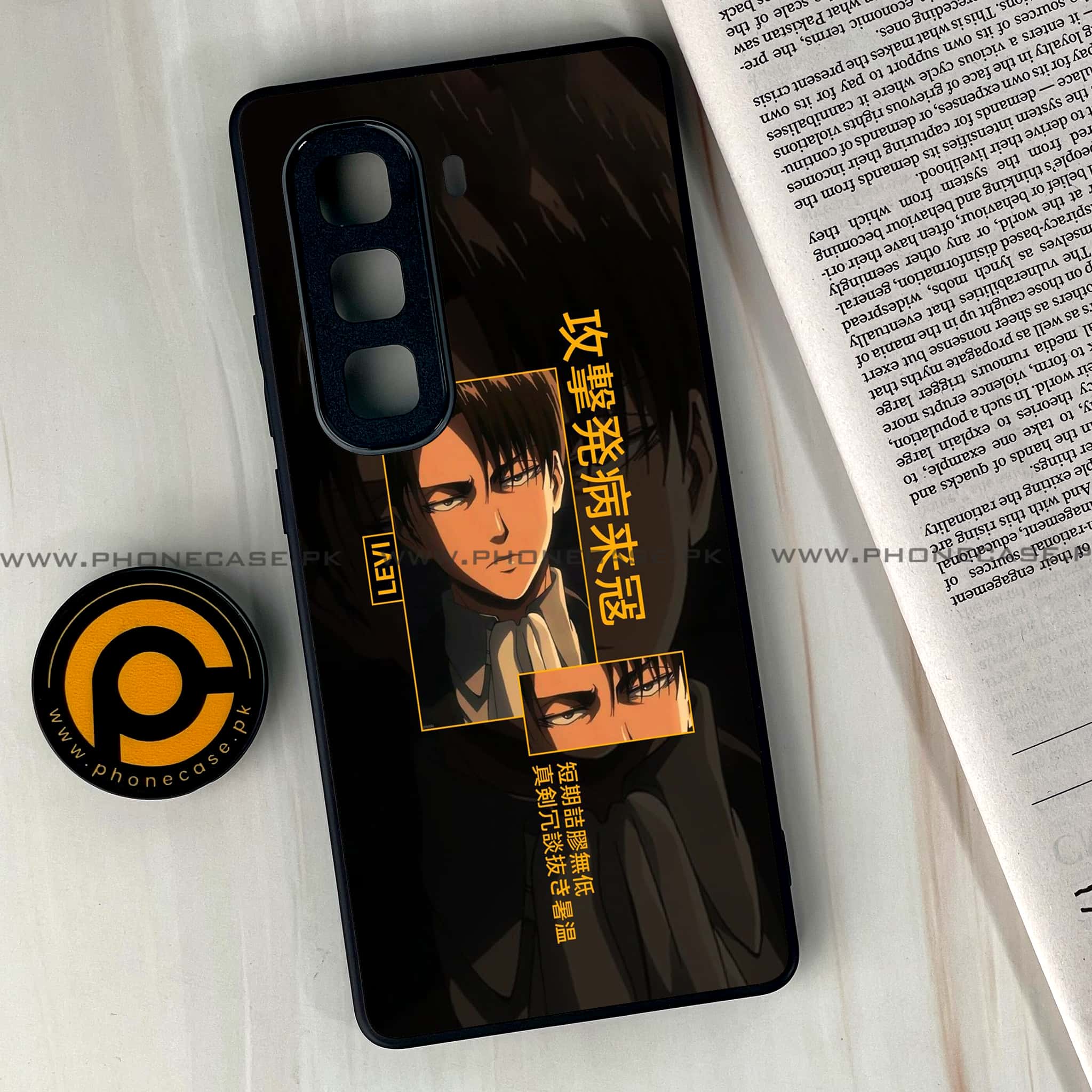 Infinix Hot 60 Pro - Battlefront Legends Series - Premium Metal Printed soft Bumper shock Proof Case