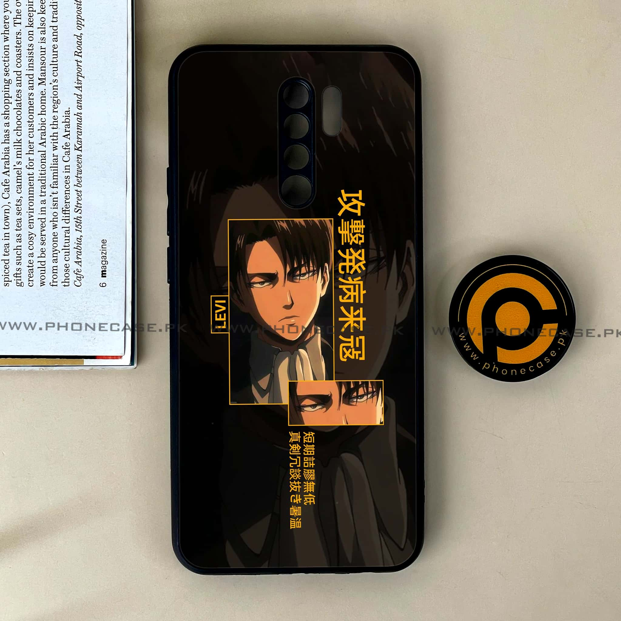 Xiaomi Redmi 9 - Battlefront Legends Series - Premium Printed Glass soft Bumper shock Proof Case