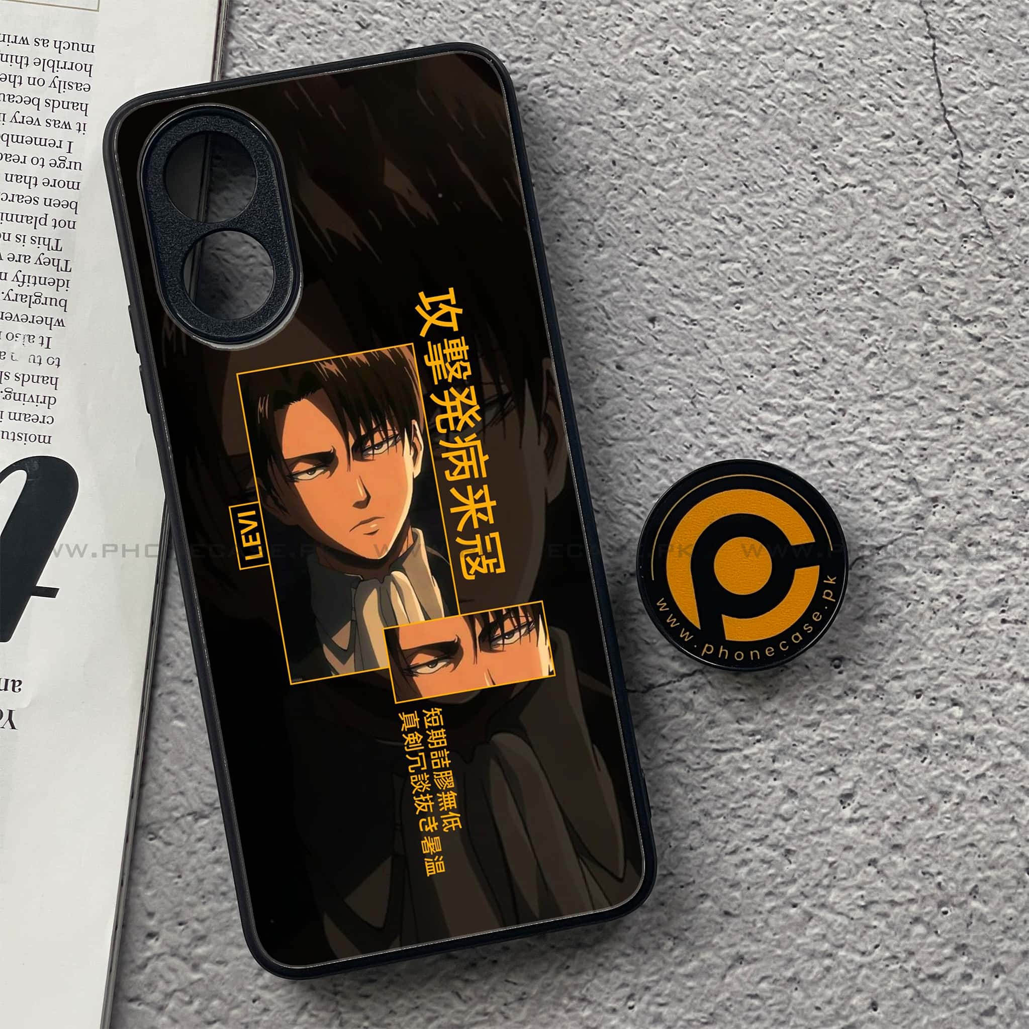 Oppo A18 4G - Battlefront Legends Series - Premium Metal  Printed soft Bumper shock Proof Case