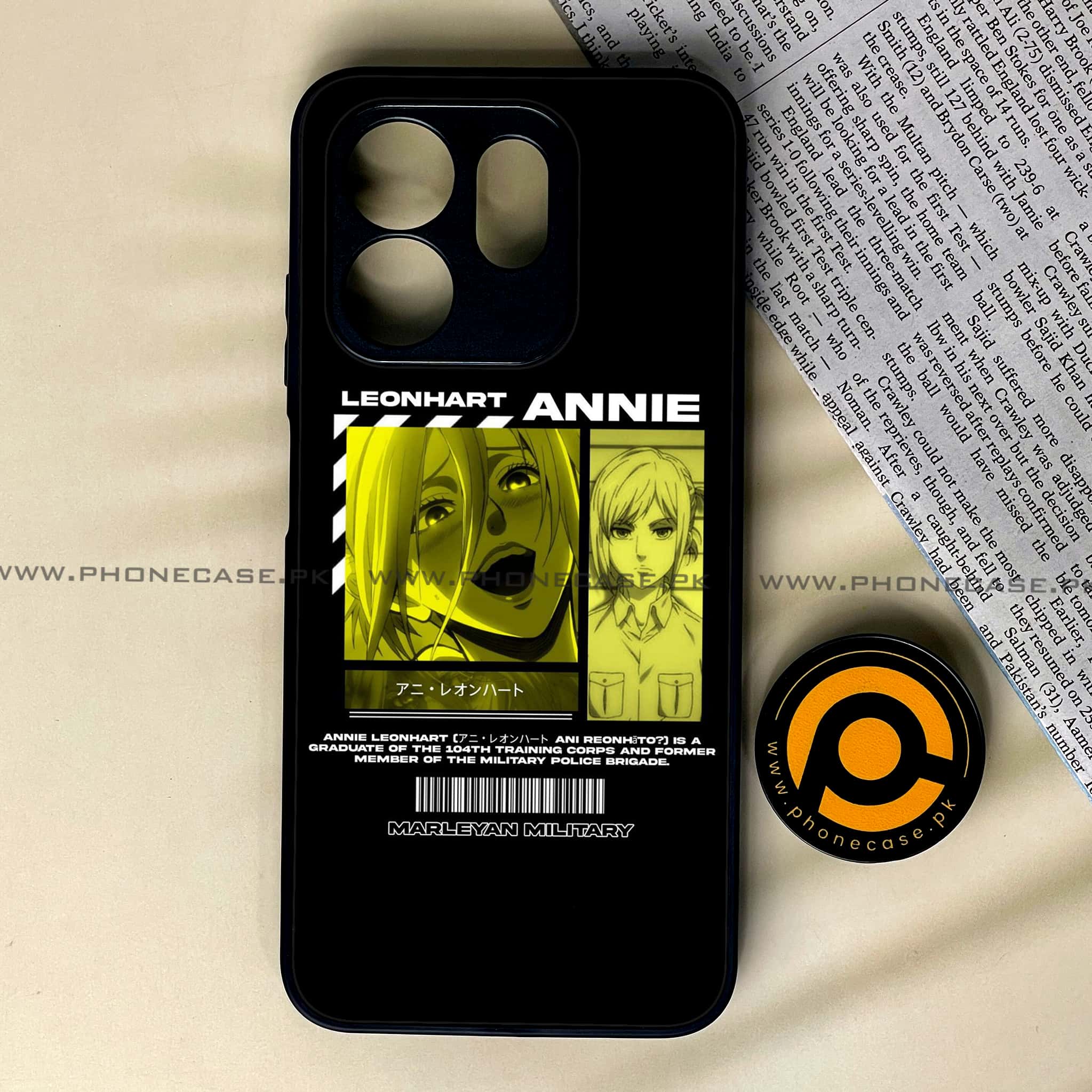 Infinix Smart 9 HD - Battlefront Legends Series - Premium Metal Printed soft Bumper shock Proof Case