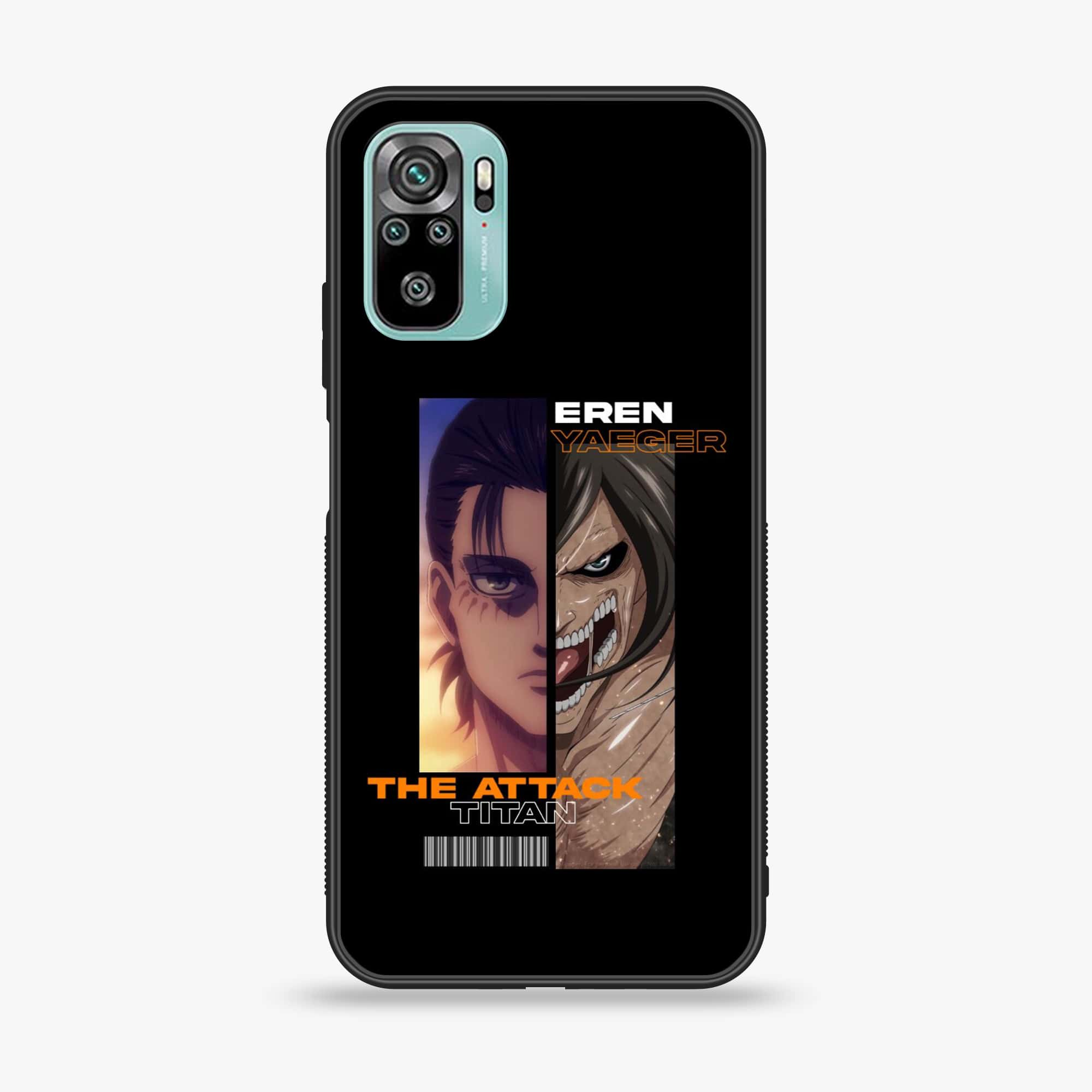 Xiaomi Redmi Note 10 - Battlefront Legends Series - Premium Printed Glass soft Bumper shock Proof Case