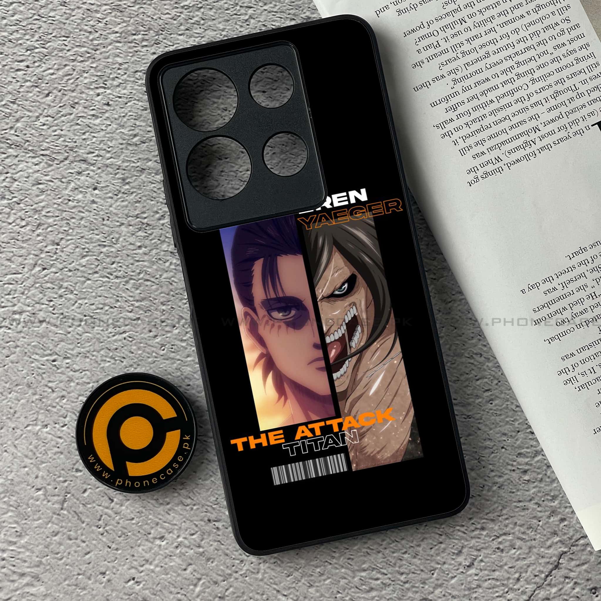 Infinix Note 30 - Battlefront Legends Series - Premium Printed Glass soft Bumper shock Proof Case