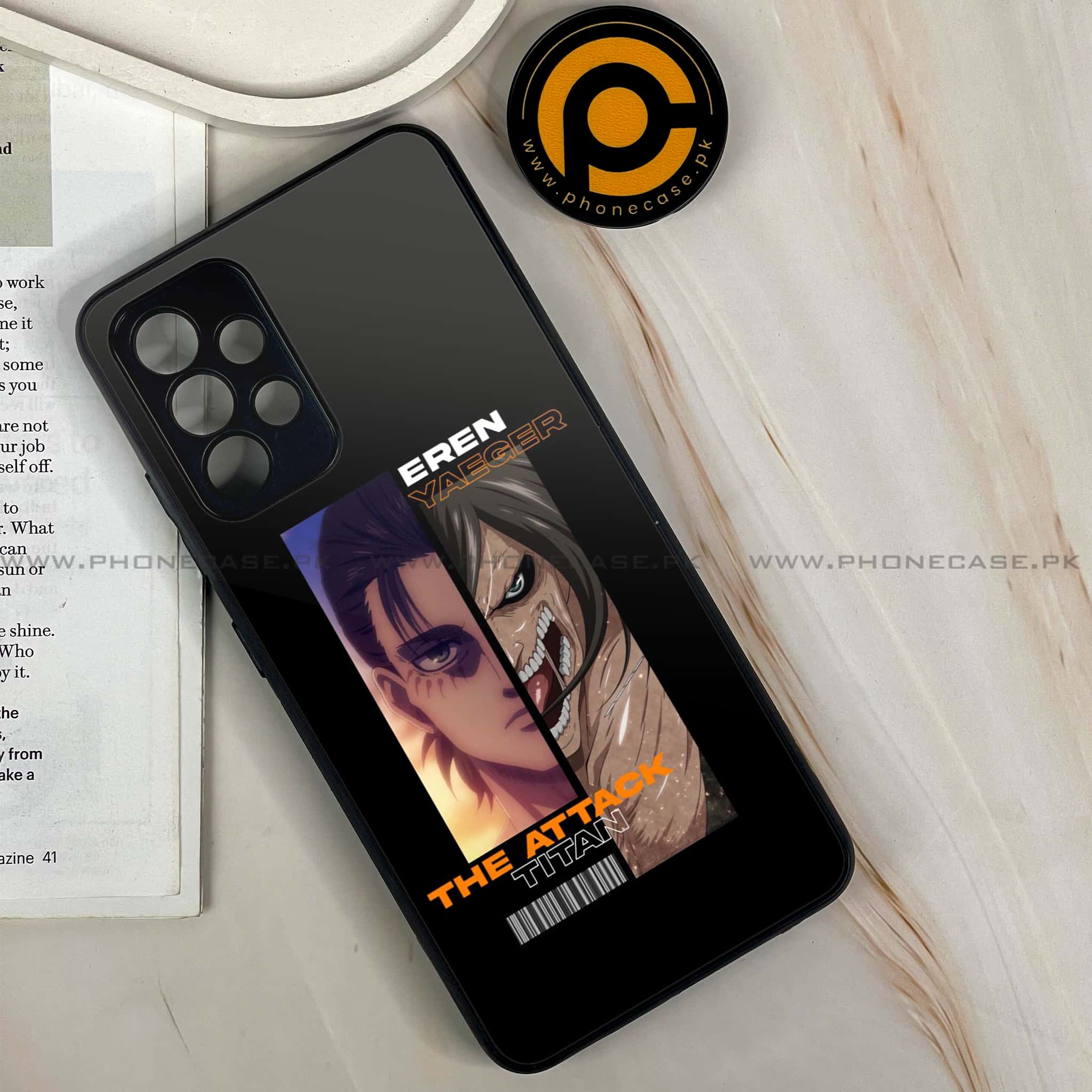 Galaxy A32 - Battlefront Legends Series - Premium Printed Glass soft Bumper shock Proof Case