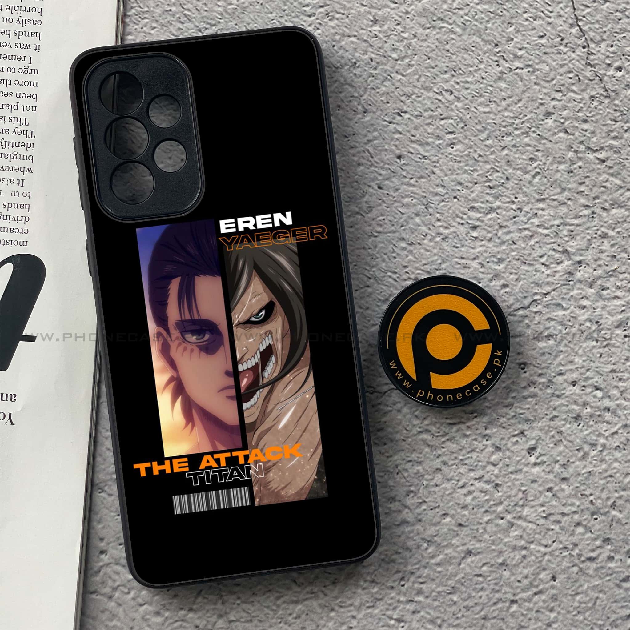 Samsung Galaxy A33- Battlefront Legends Series - Premium Printed Glass soft Bumper shock Proof Case