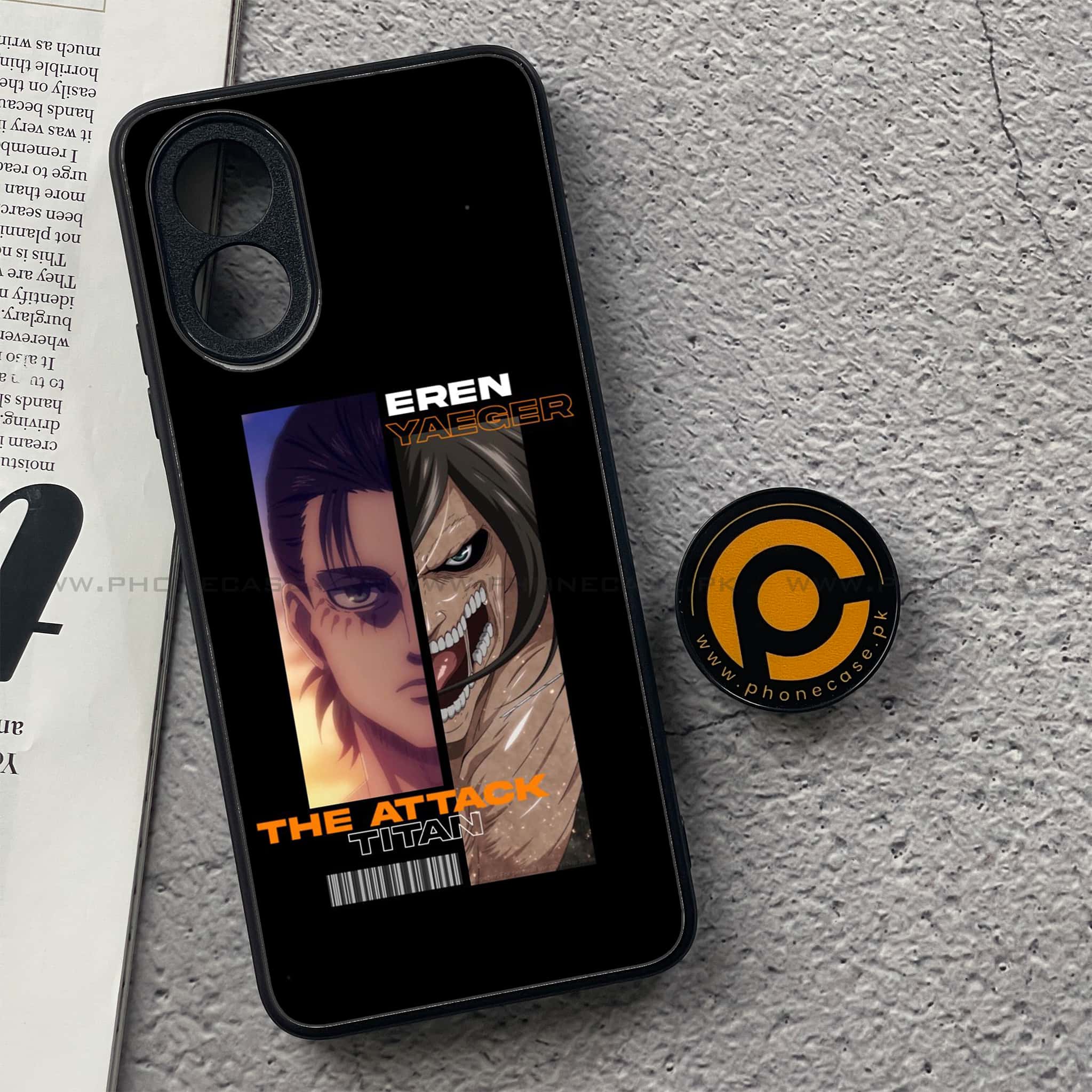 Oppo A18 4G - Battlefront Legends Series - Premium Metal  Printed soft Bumper shock Proof Case