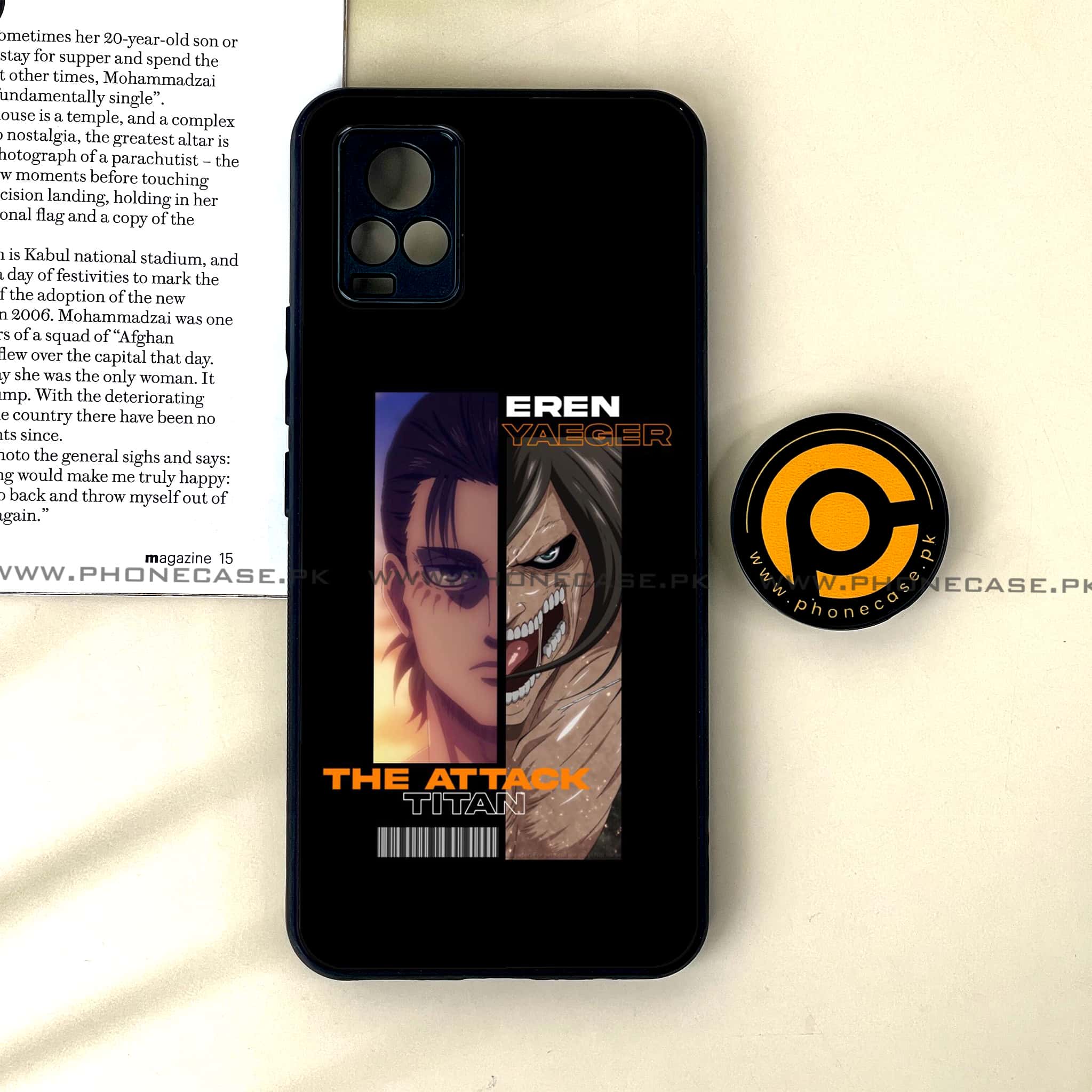 Vivo V20 - Battlefront Legends Series - Premium Printed Glass soft Bumper shock Proof Case