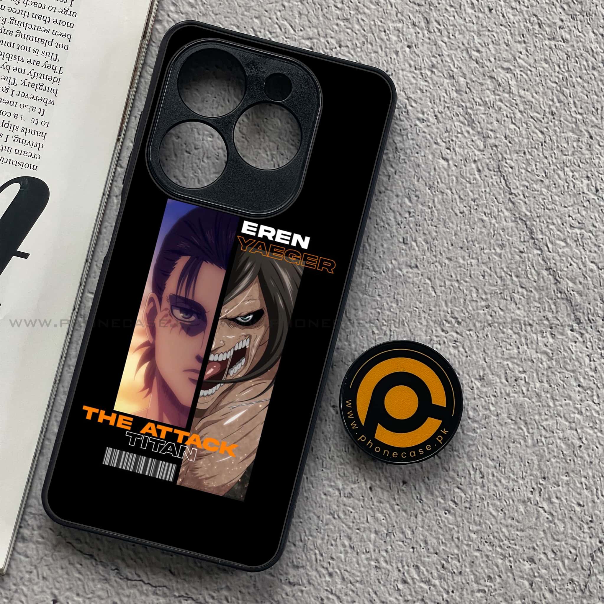 Infinix Smart 8 - Battlefront Legends Series - Premium Metal Printed soft Bumper shock Proof Case