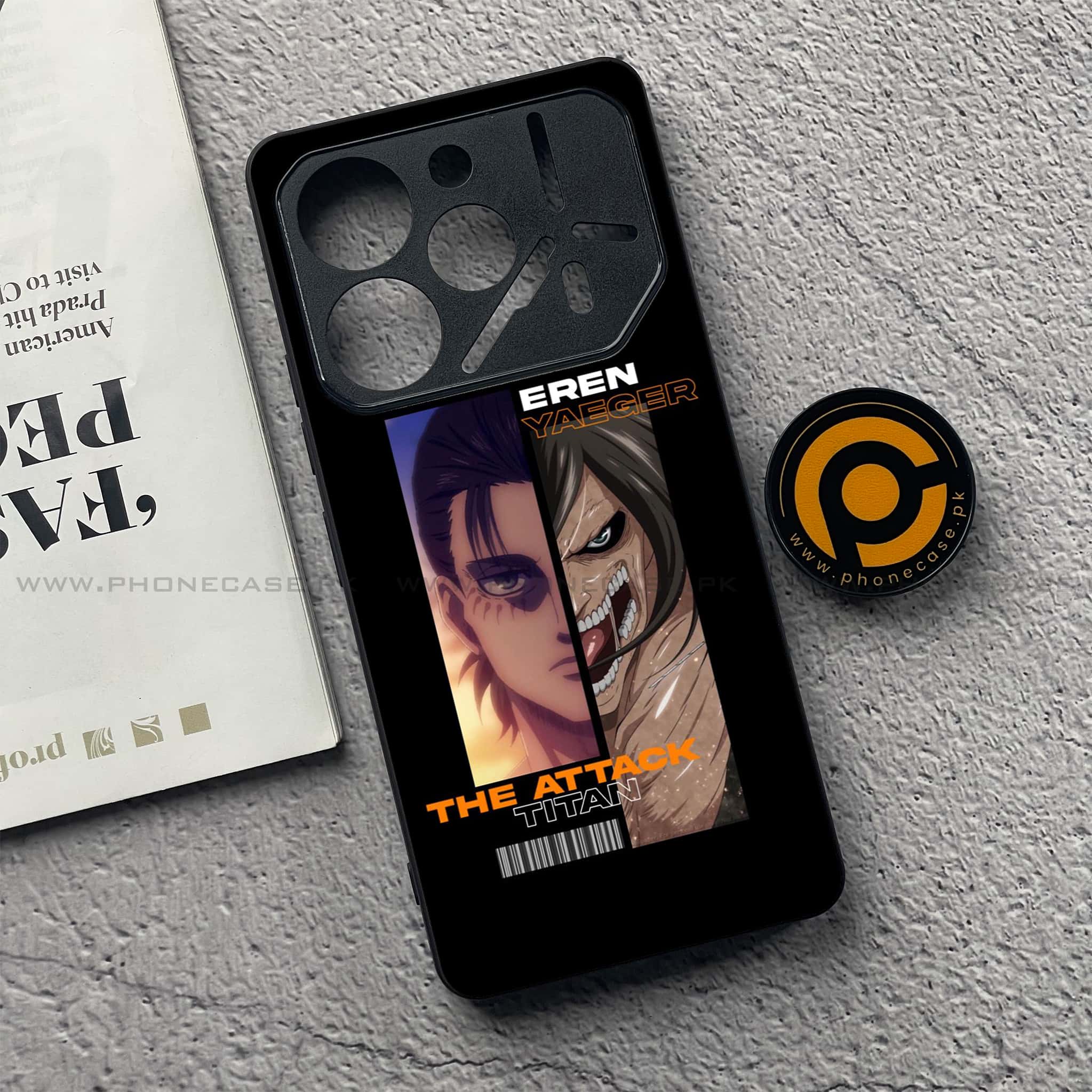 Tecno Pova 6 - Battlefront Legends Series - Premium Printed Glass soft Bumper shock Proof Case