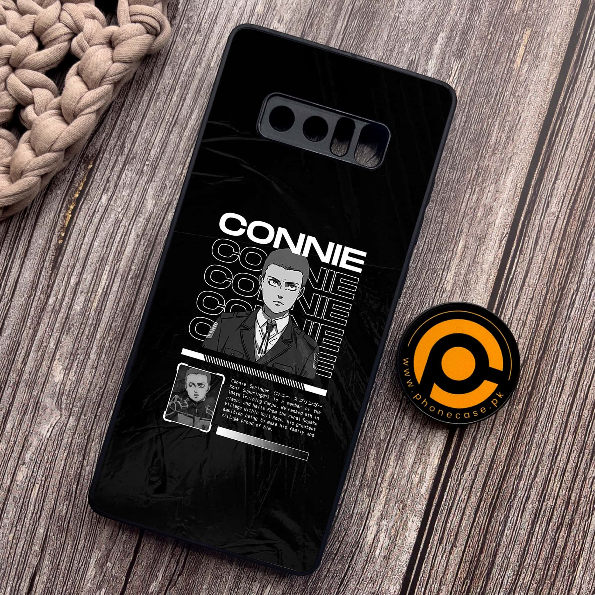 Samsung Galaxy Note 8 - Battlefront Legends Series - Premium Metal Printed soft Bumper shock Proof Case