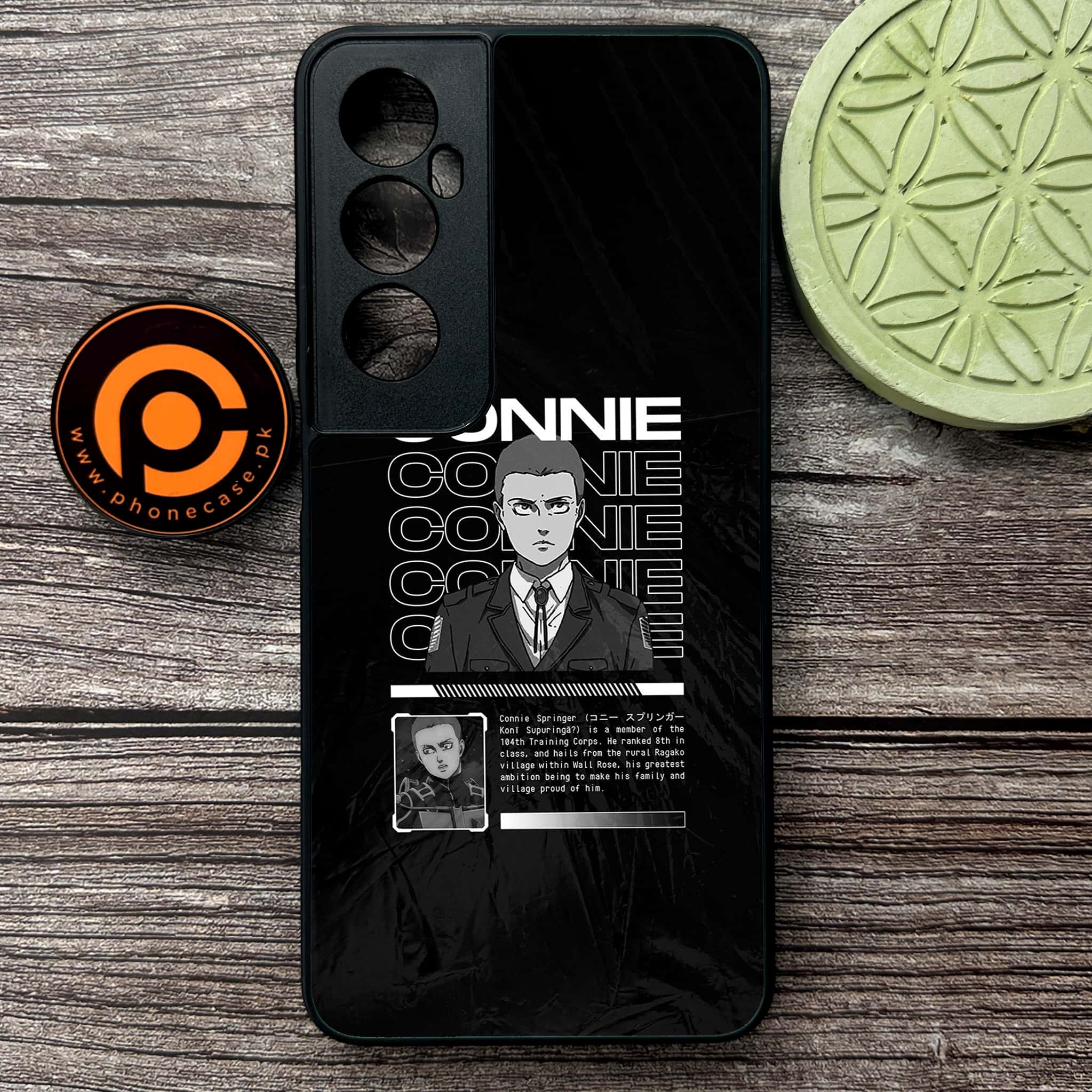 Realme C65  - Battlefront Legends Series - Premium Metal Printed soft Bumper shock Proof Case