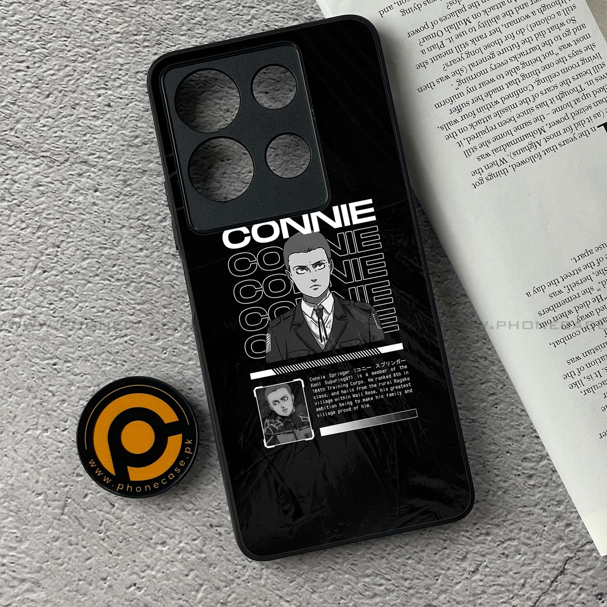 Infinix Note 30 - Battlefront Legends Series - Premium Printed Glass soft Bumper shock Proof Case