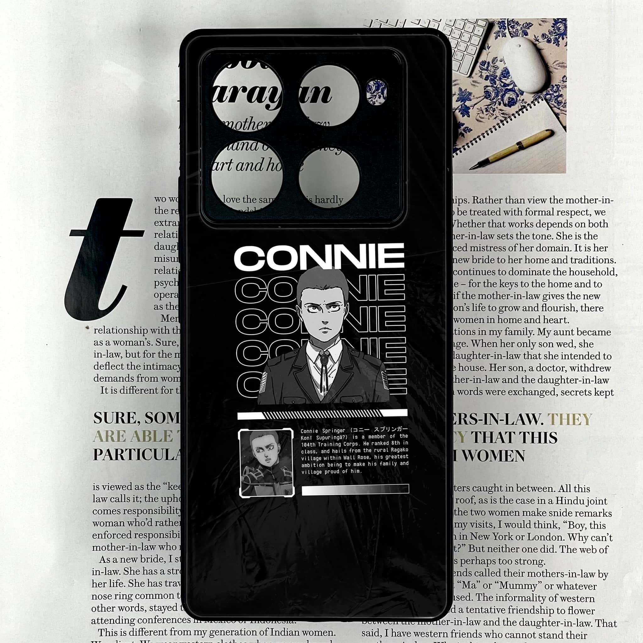 Infinix Note 40 Pro Plus - Battlefront Legends Series - Premium Metal Printed soft Bumper shock Proof Case