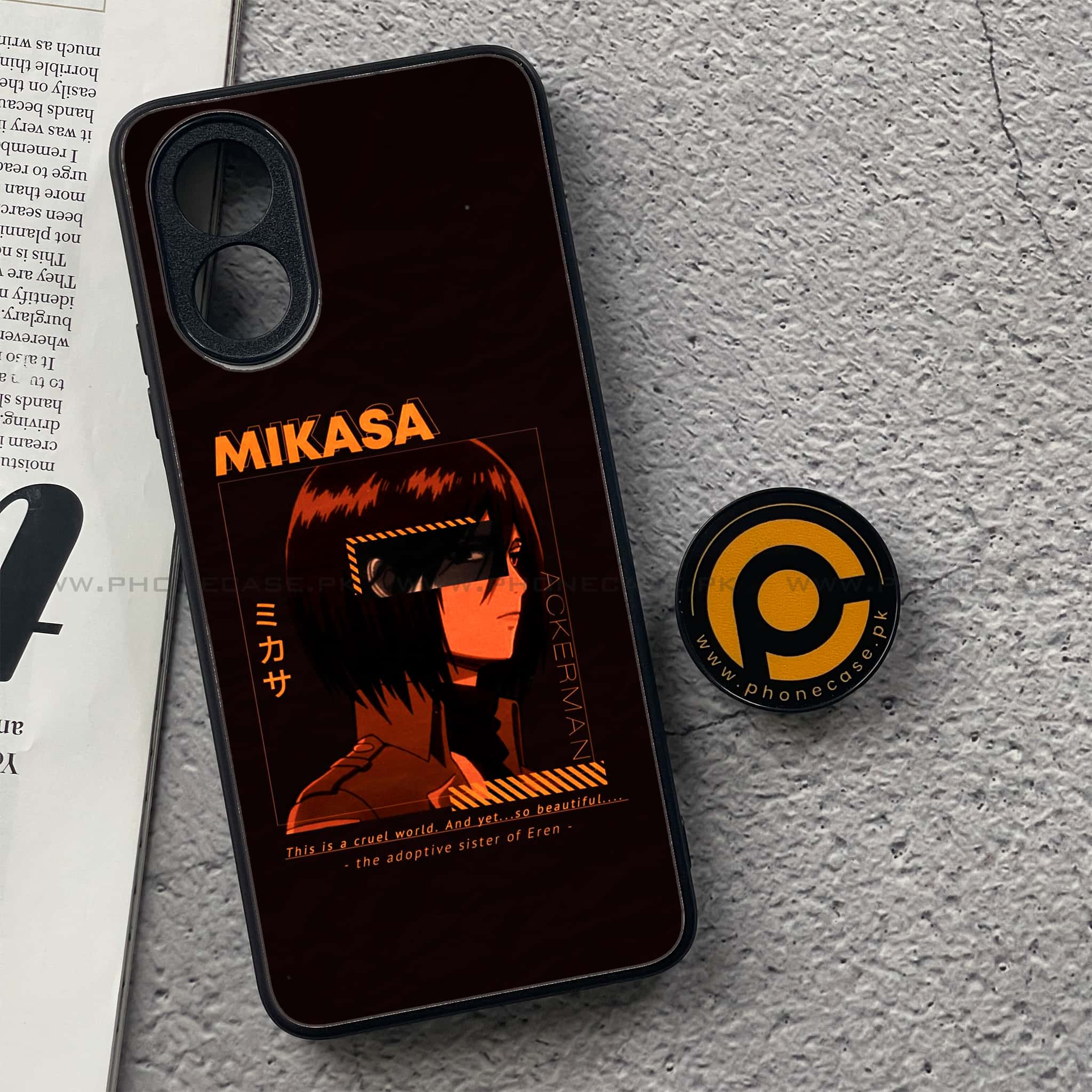 Oppo A18 4G - Battlefront Legends Series - Premium Metal  Printed soft Bumper shock Proof Case