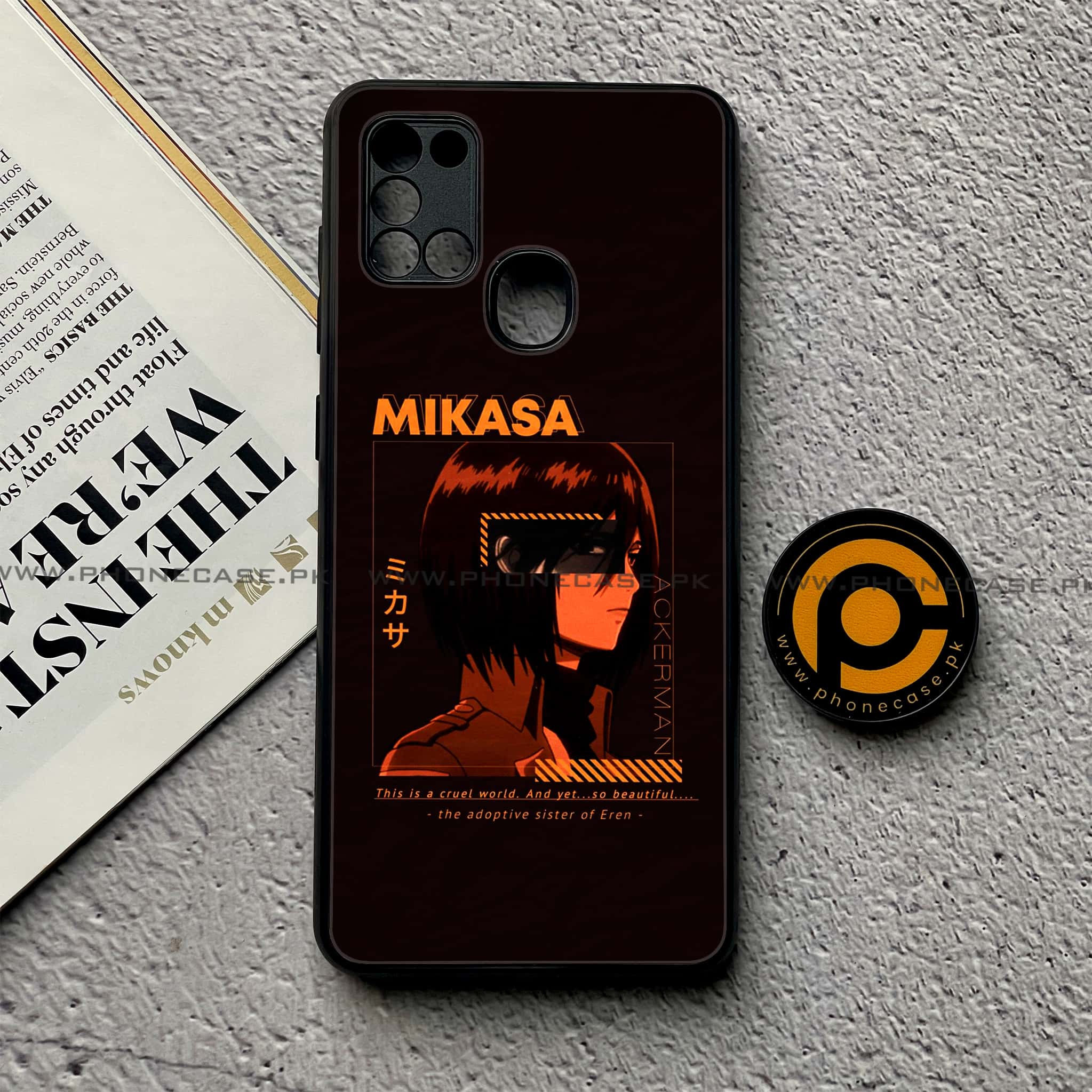 Samsung Galaxy A21s - Battlefront Legends Series - Premium Printed Glass soft Bumper shock Proof Case