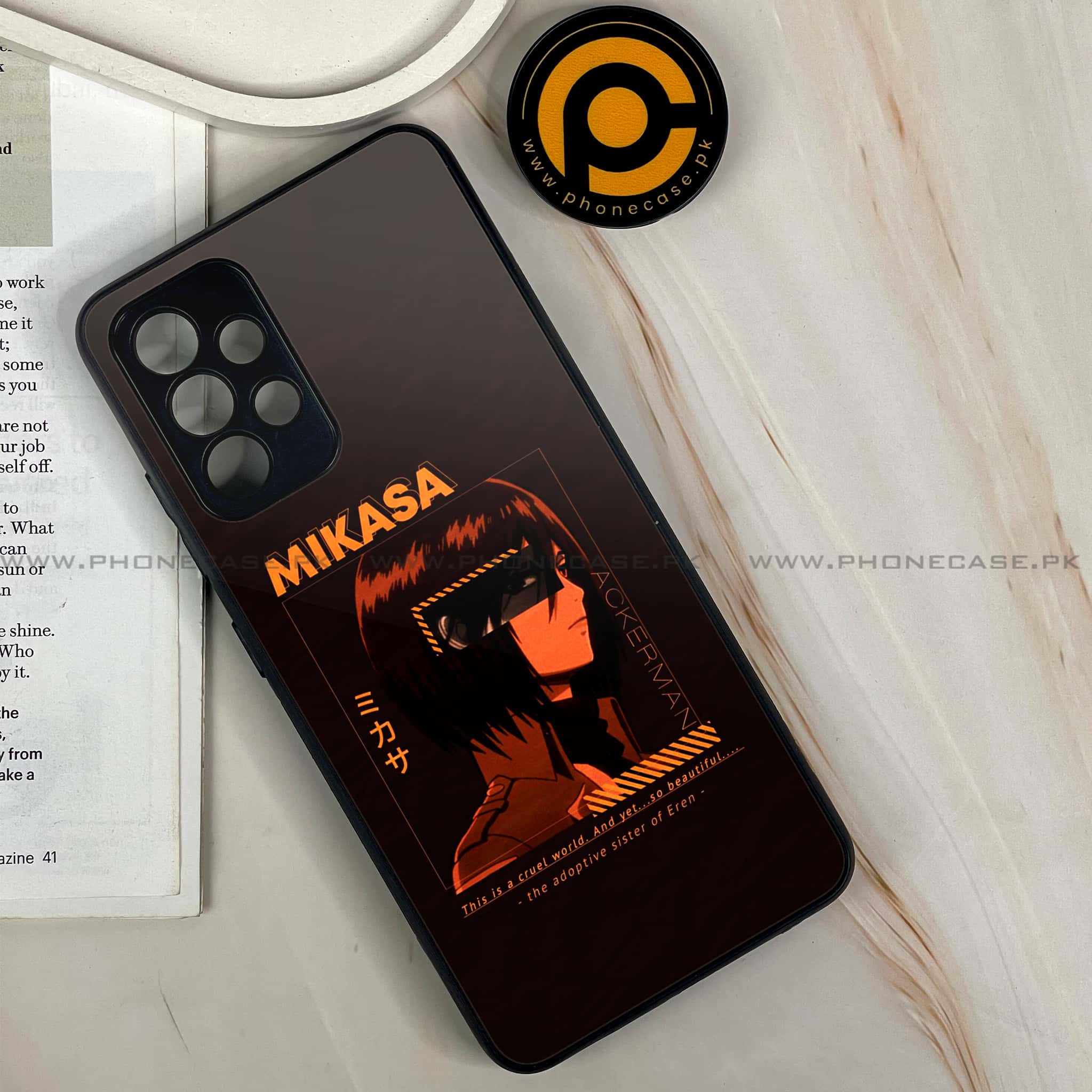 Galaxy A32 - Battlefront Legends Series - Premium Printed Glass soft Bumper shock Proof Case