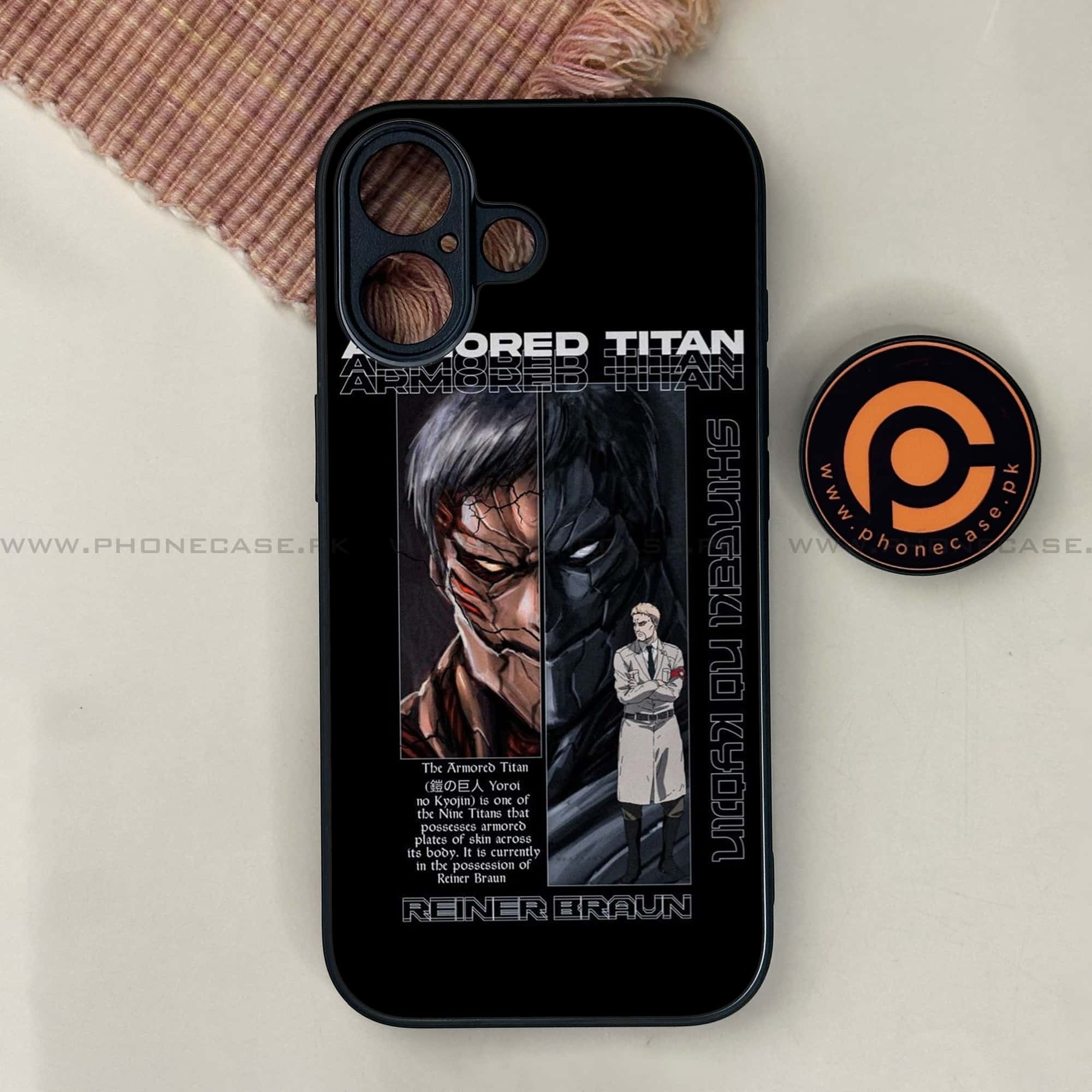 iPhone 17 - Battlefront Legends Series- Premium Printed Glass soft Bumper shock Proof Case