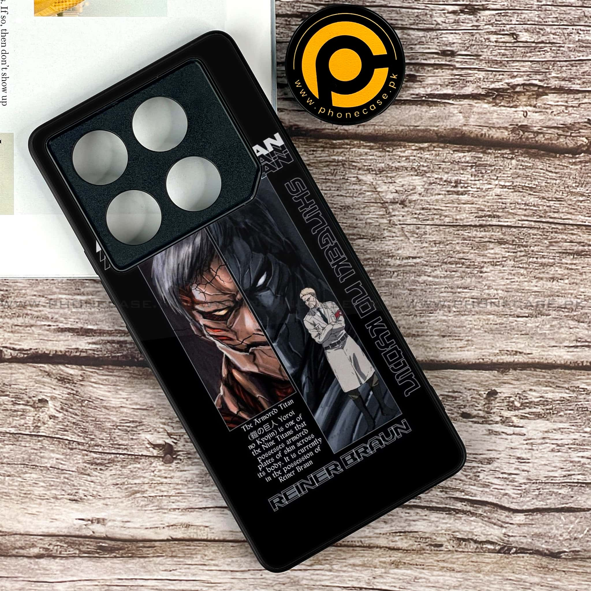 Infinix GT 20 Pro - Battlefront Legends Series - Premium Printed Glass soft Bumper shock Proof Case