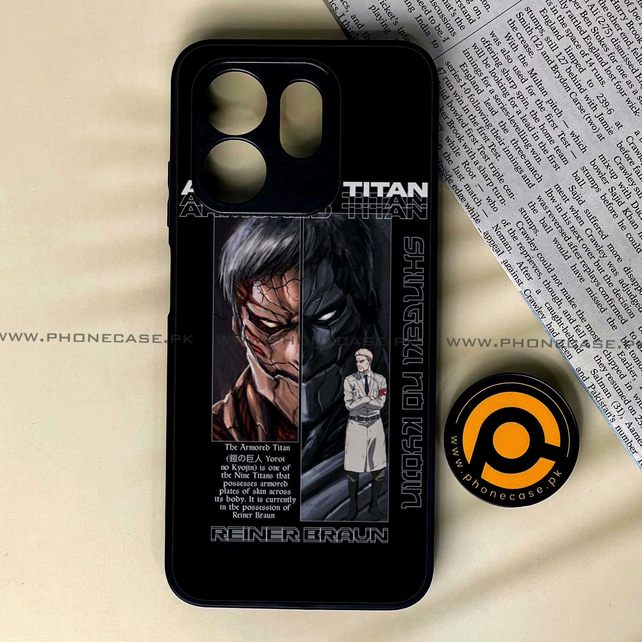 Infinix Smart 9 HD - Battlefront Legends Series - Premium Metal Printed soft Bumper shock Proof Case