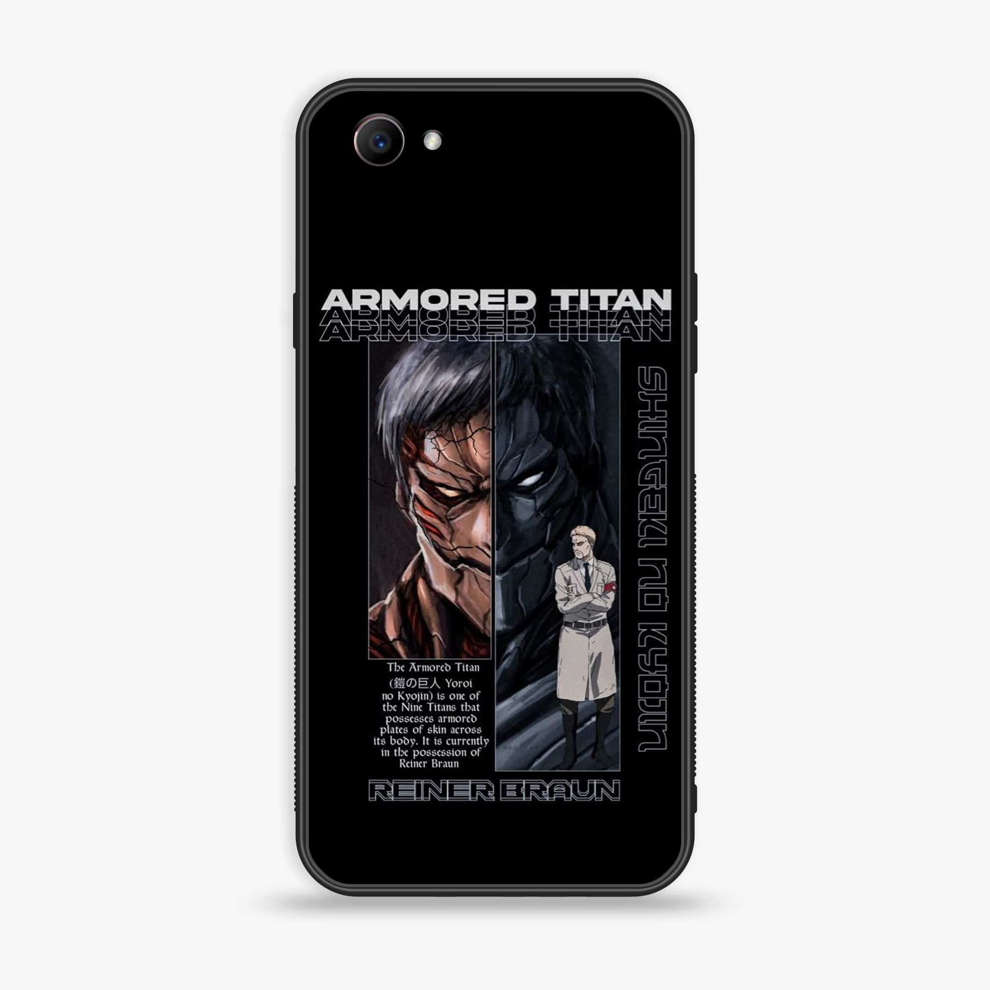 Oppo F7 Youth - Battlefront Legends Series - Premium Printed Glass soft Bumper shock Proof Case